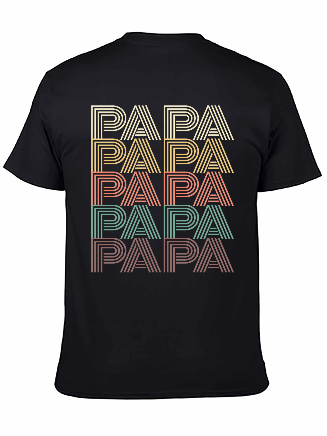 Retro Papa T-Shirt - Stylish Fathers Day Gift!