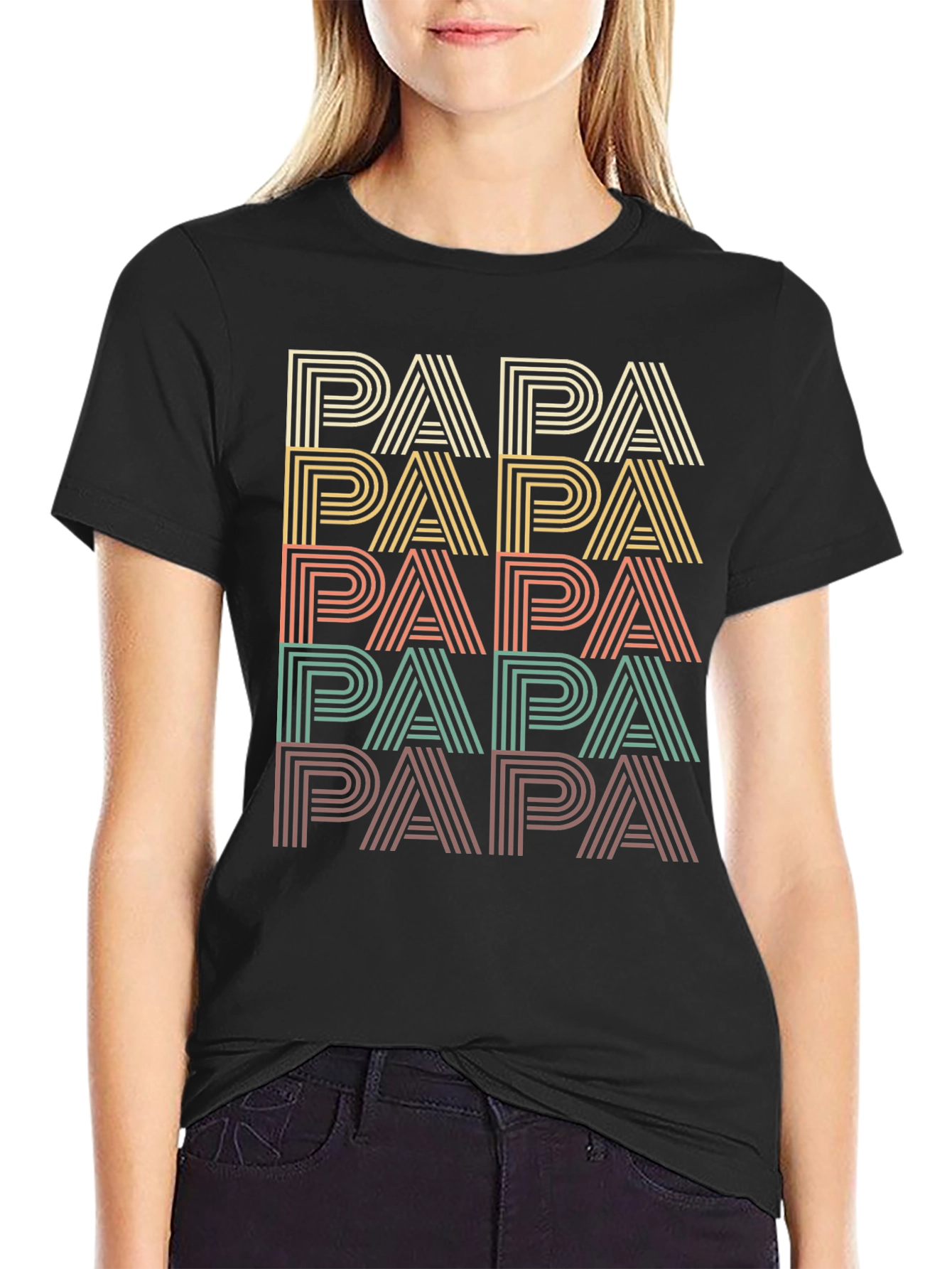 Retro Papa T-Shirt - Stylish Fathers Day Gift!