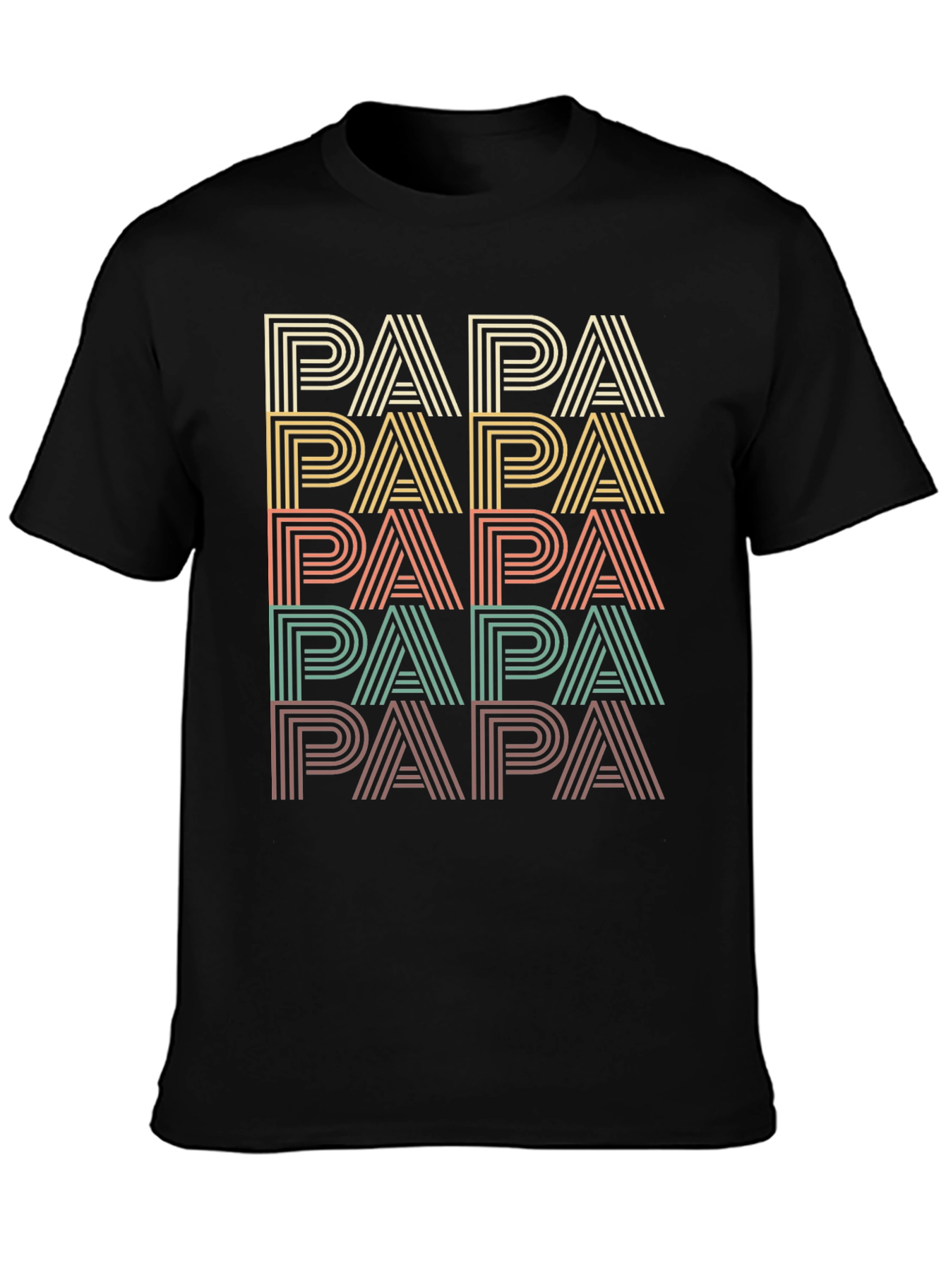 Retro Papa T-Shirt - Stylish Fathers Day Gift!