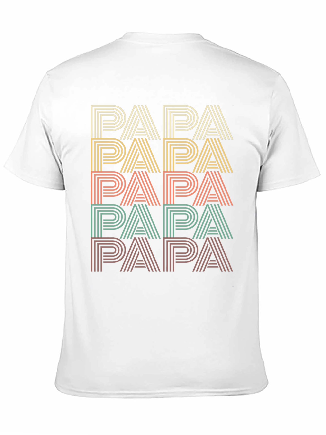 Retro Papa T-Shirt - Stylish Fathers Day Gift!