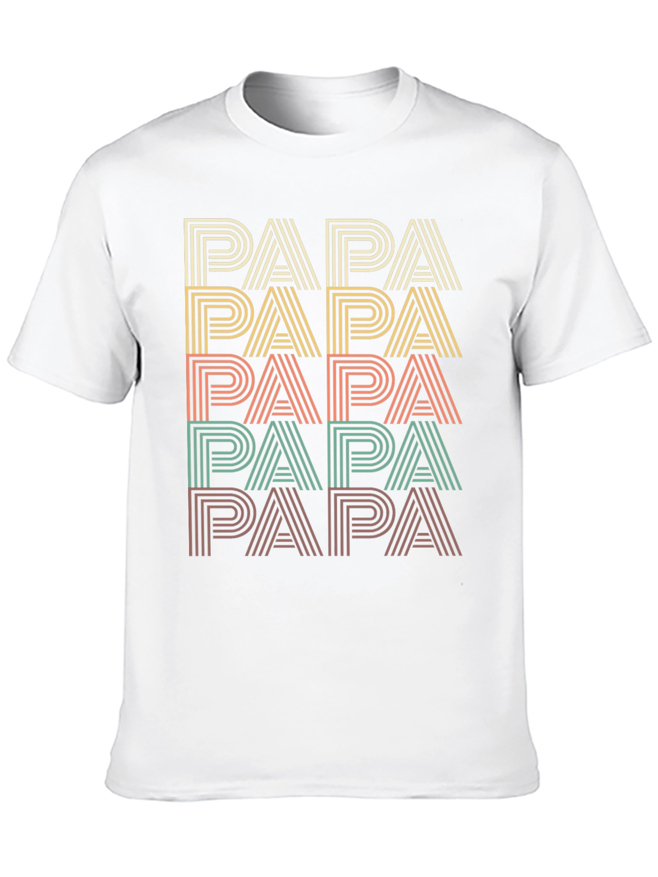 Retro Papa T-Shirt - Stylish Fathers Day Gift!