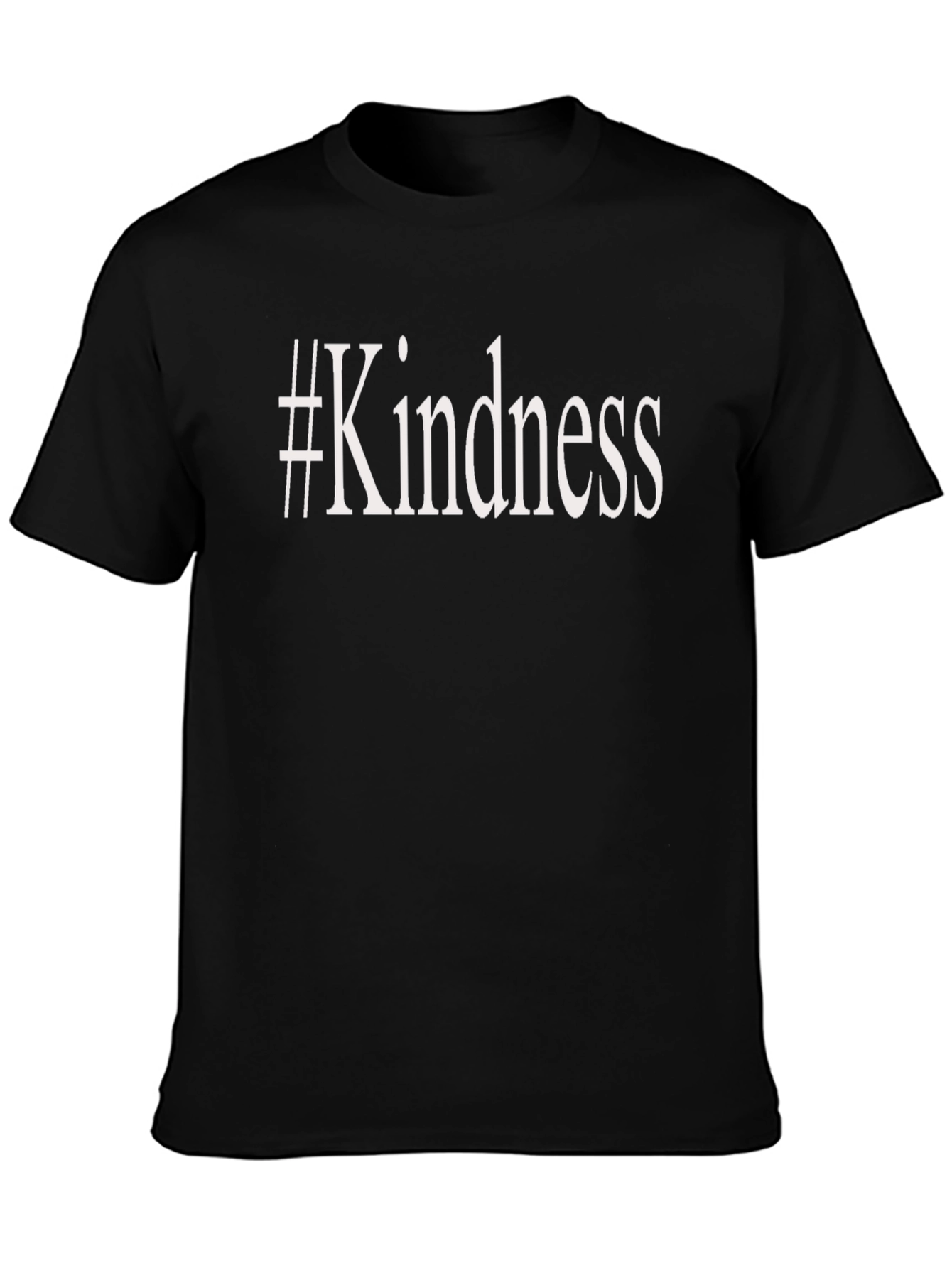 #Kindness Black Graphic T-Shirt