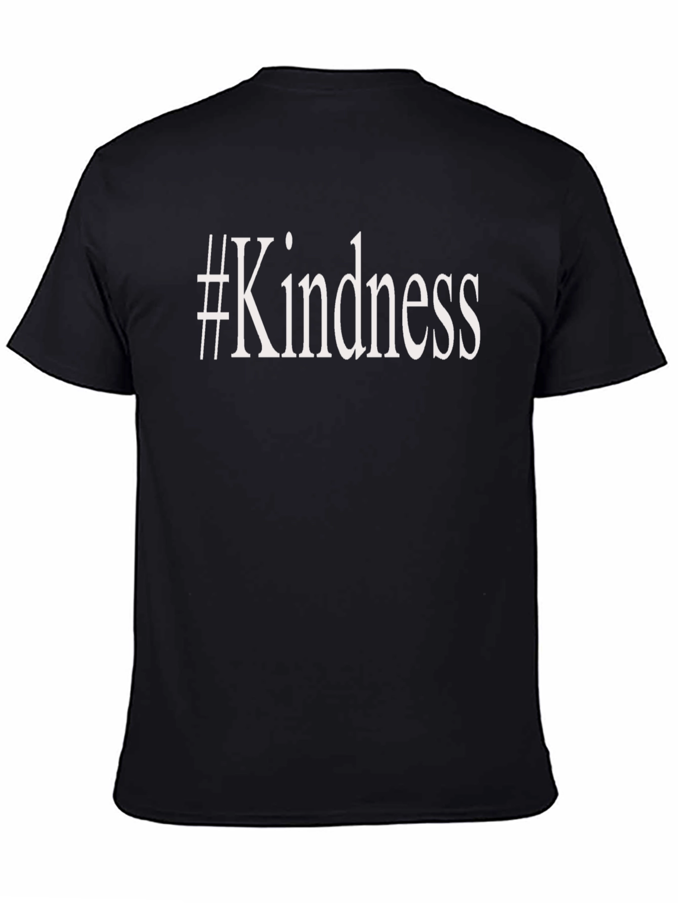 #Kindness Black Graphic T-Shirt