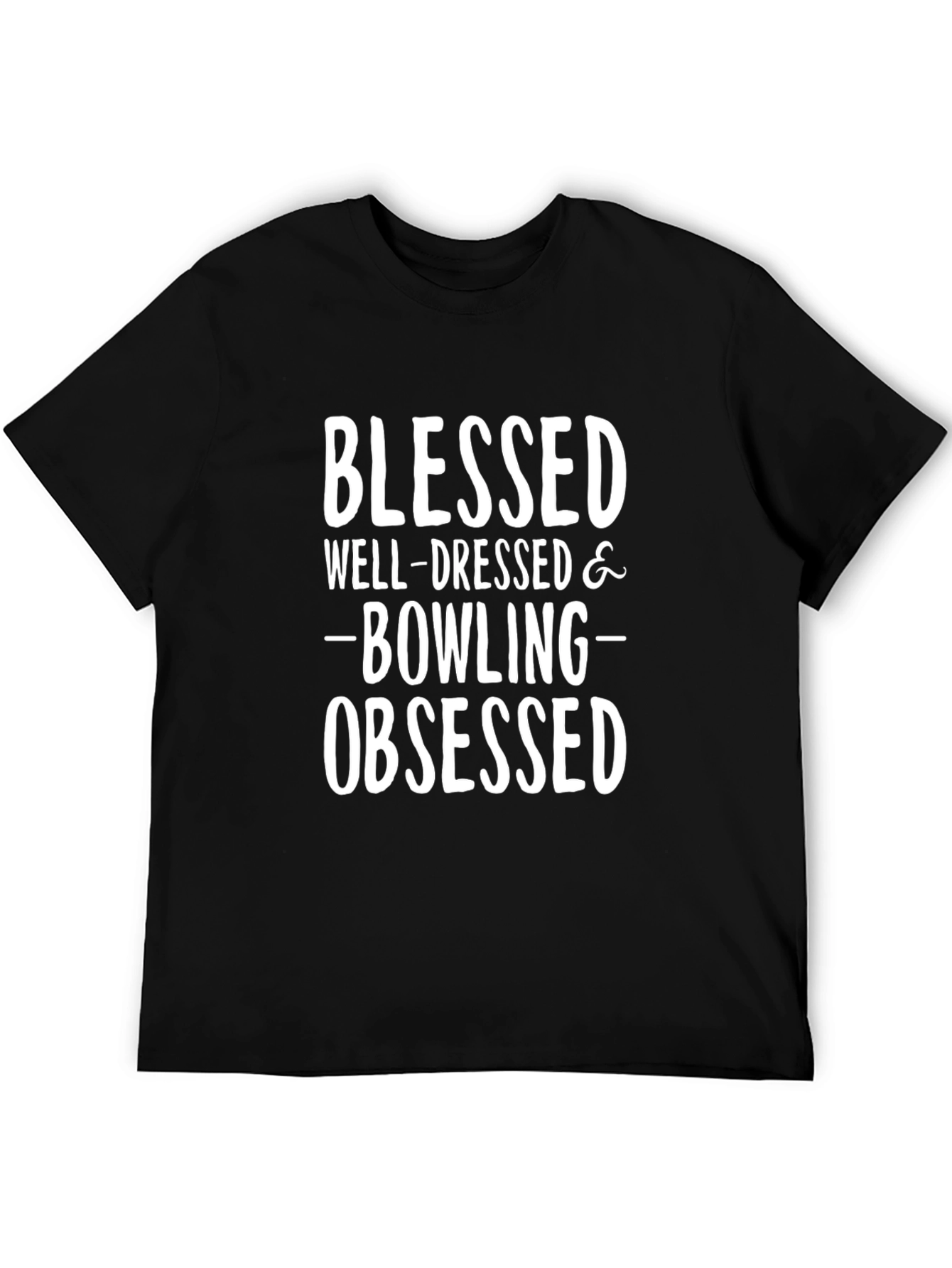 Blessed Bowling Obsessed Graphic Tee