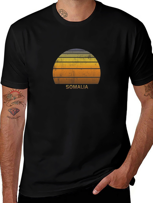 Vintage Somalia Sunset T-Shirt - Retro Graphic Tee