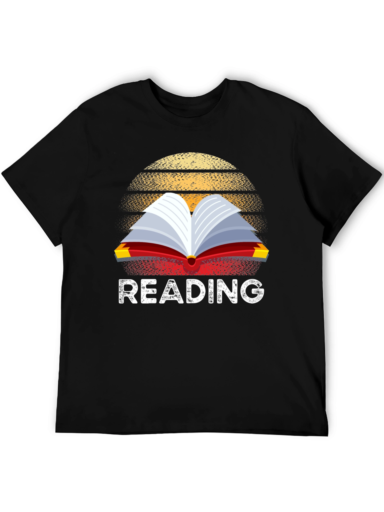 Reading Book Retro T-Shirt