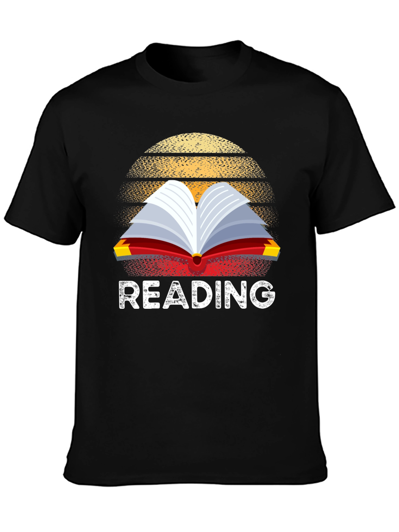 Reading Book Retro T-Shirt