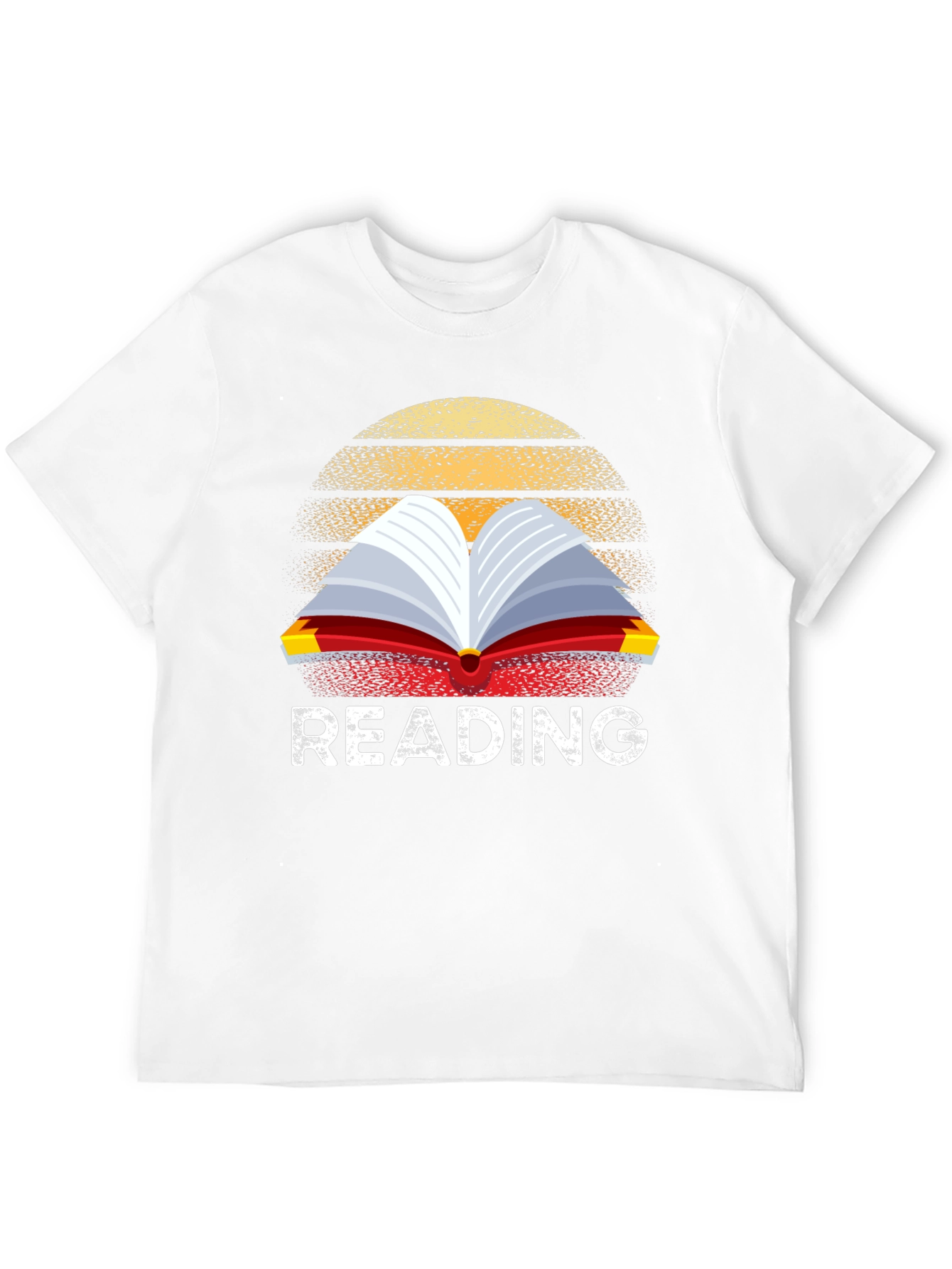Reading Book Retro T-Shirt