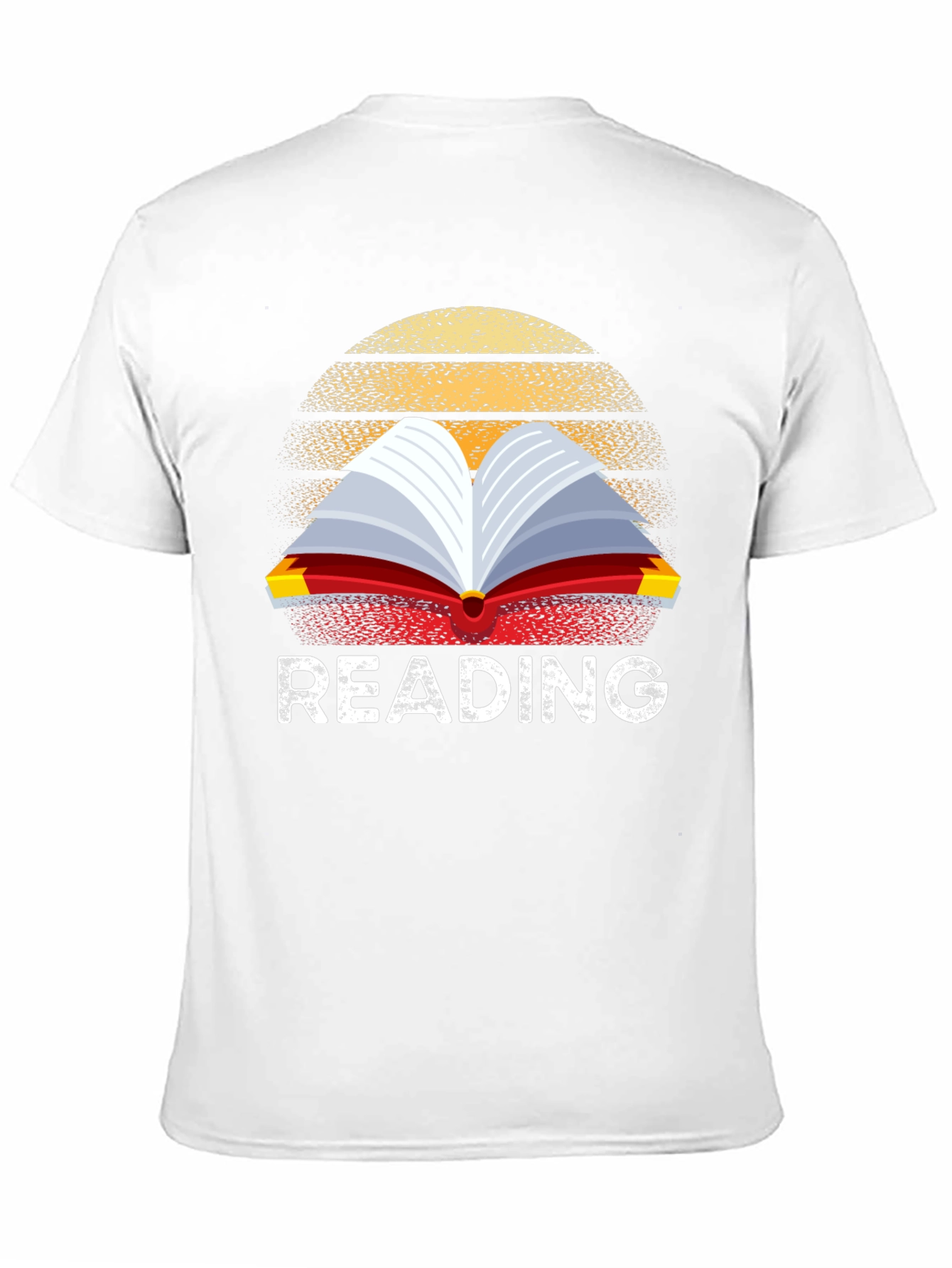 Reading Book Retro T-Shirt