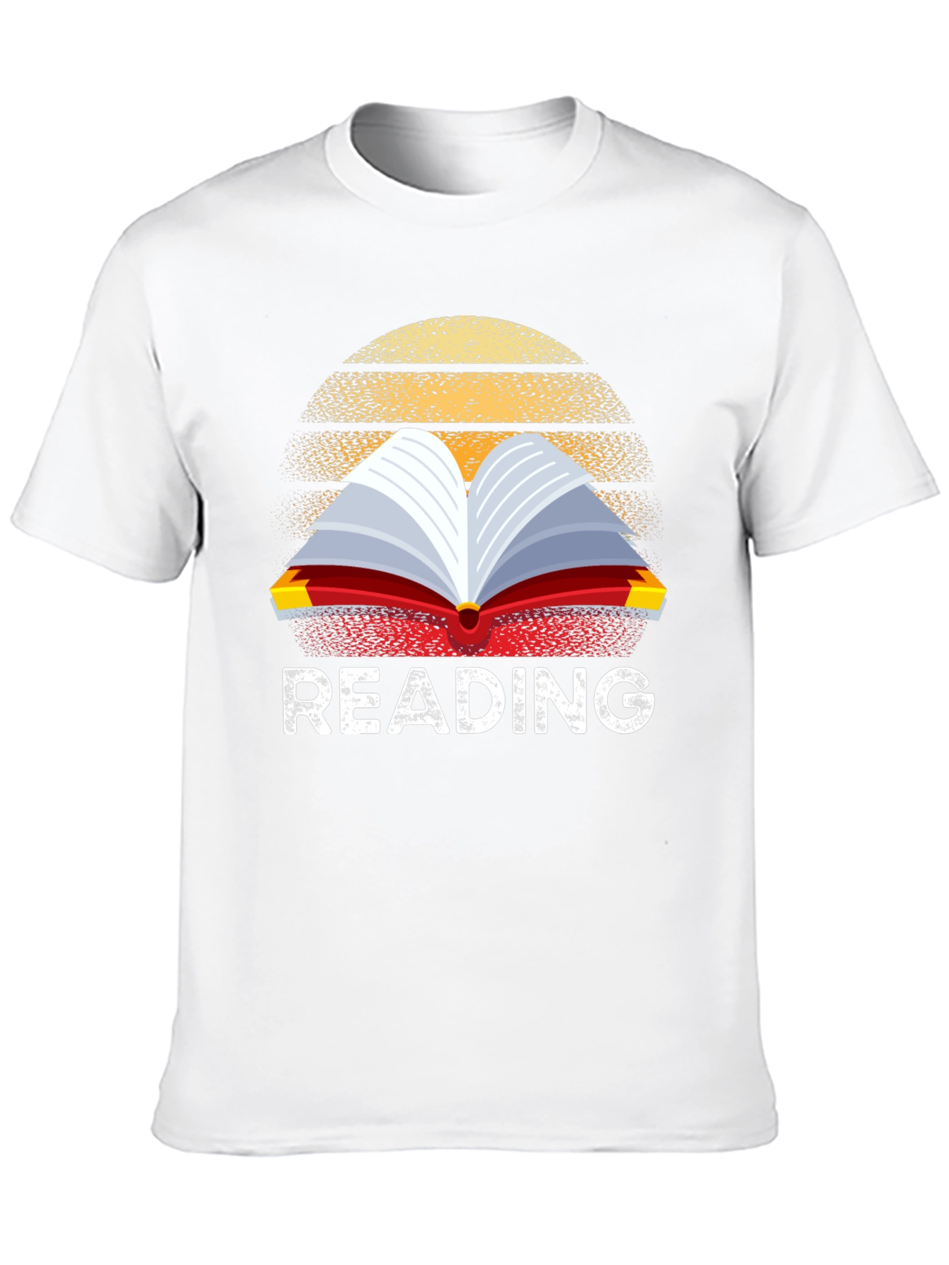 Reading Book Retro T-Shirt