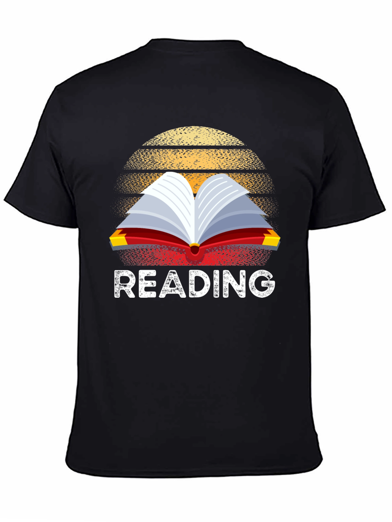 Reading Book Retro T-Shirt