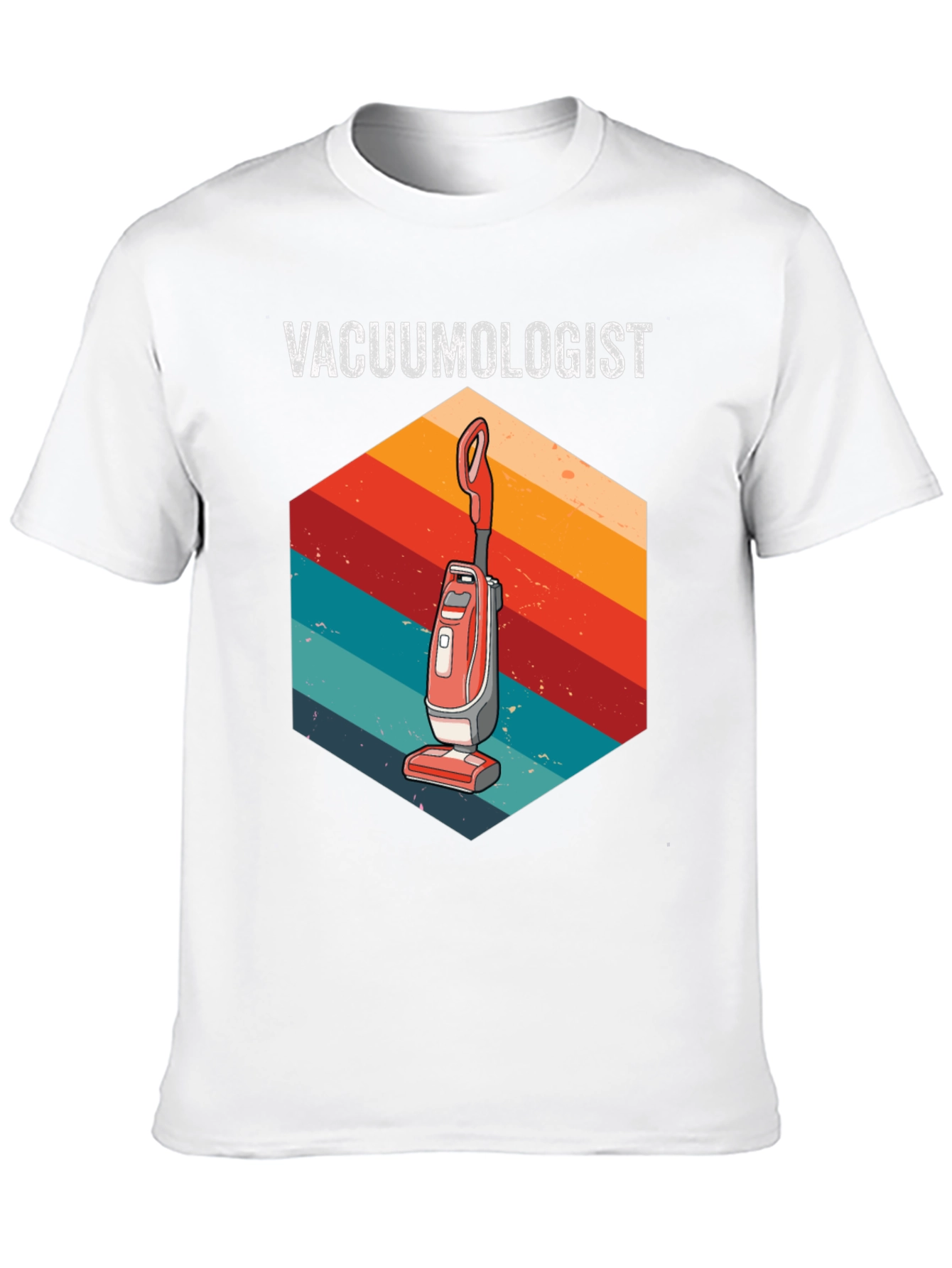 Vacuumologist Retro T-Shirt | Cleaning Humor Tee