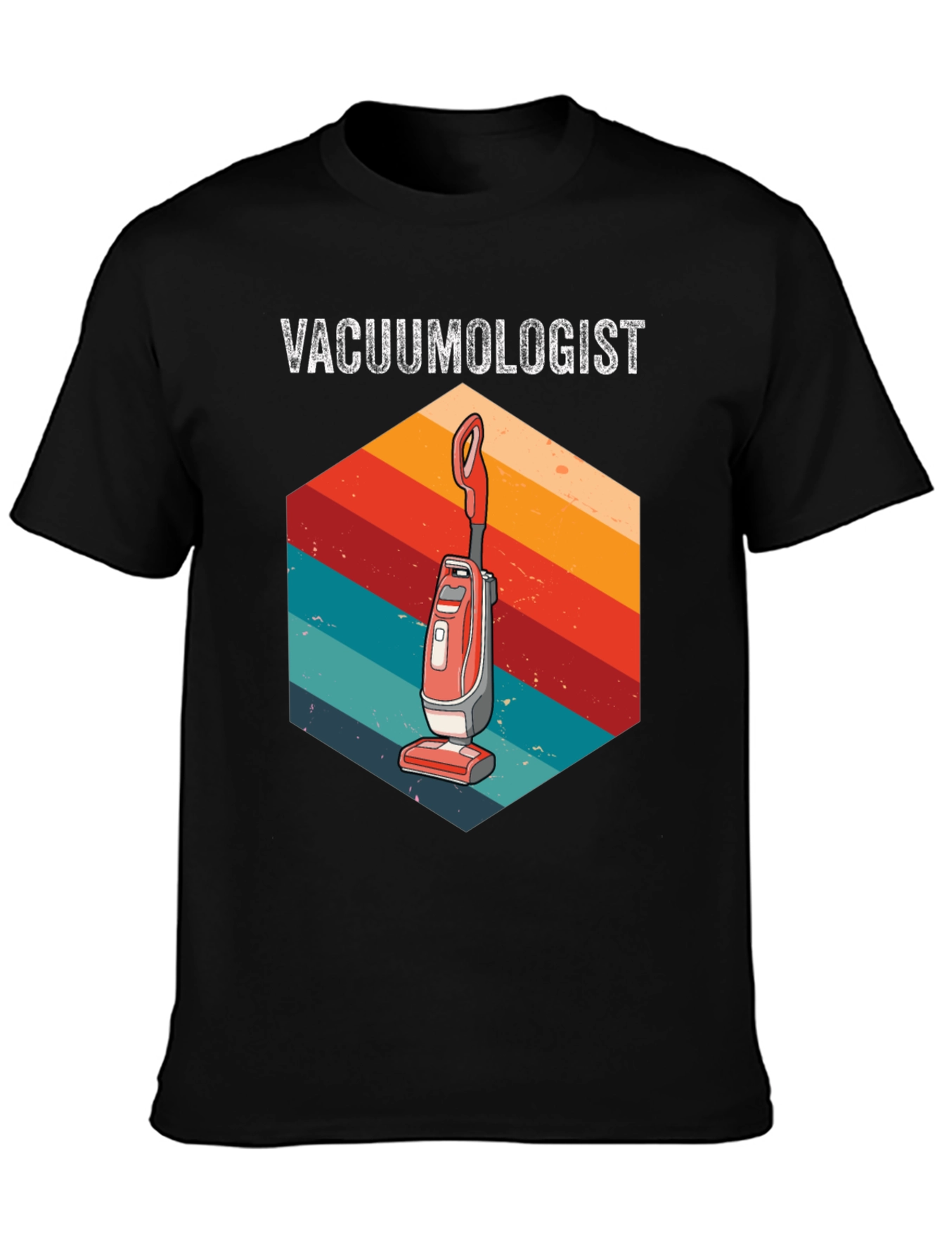 Vacuumologist Retro T-Shirt | Cleaning Humor Tee