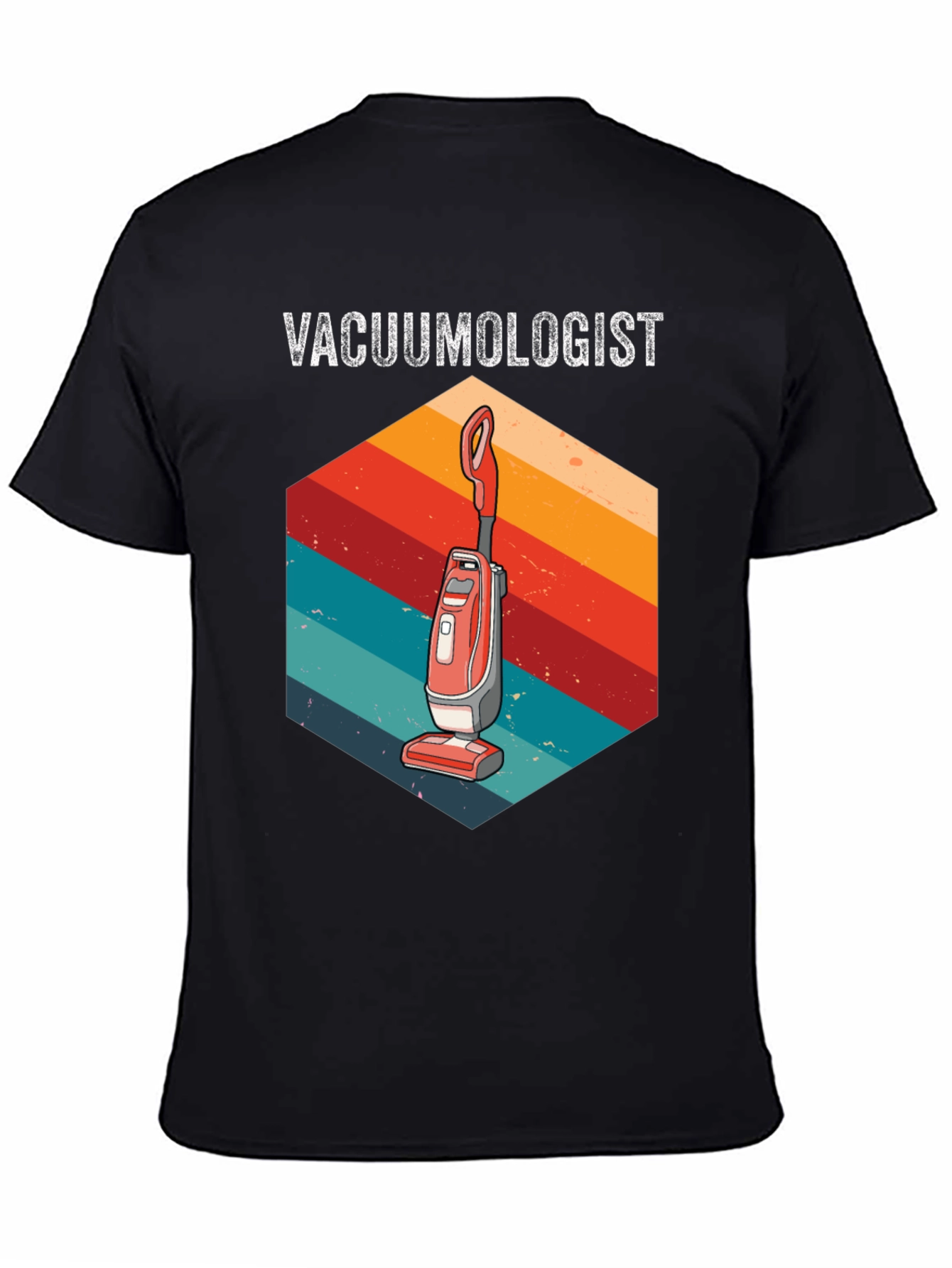 Vacuumologist Retro T-Shirt | Cleaning Humor Tee