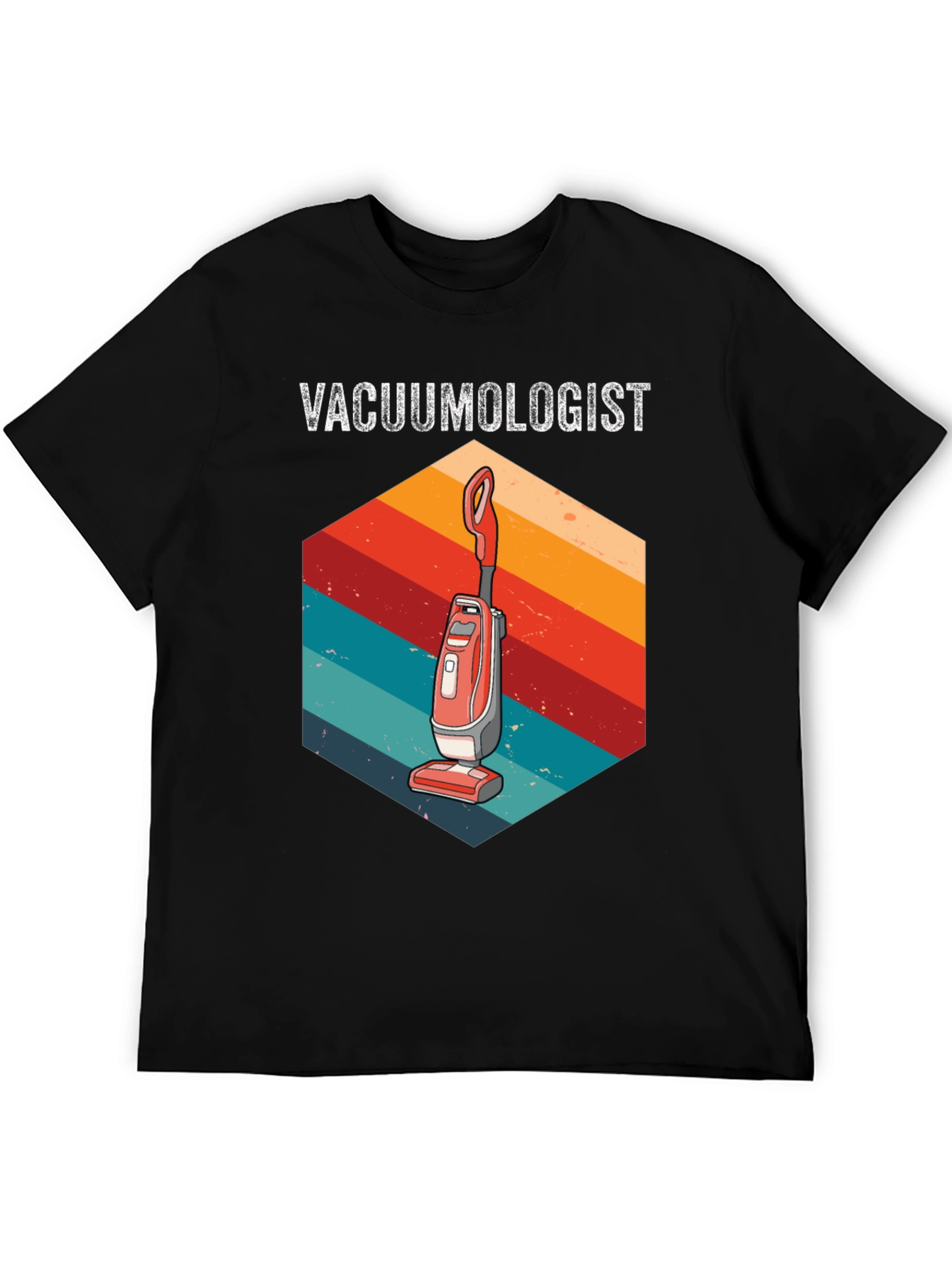 Vacuumologist Retro T-Shirt | Cleaning Humor Tee