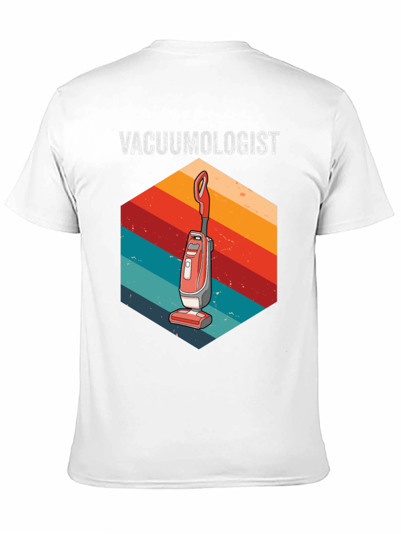 Vacuumologist Retro T-Shirt | Cleaning Humor Tee