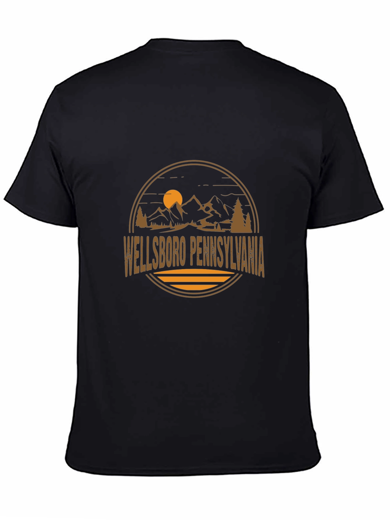 Wellsboro Pennsylvania Graphic Tee - Nature Inspired Design