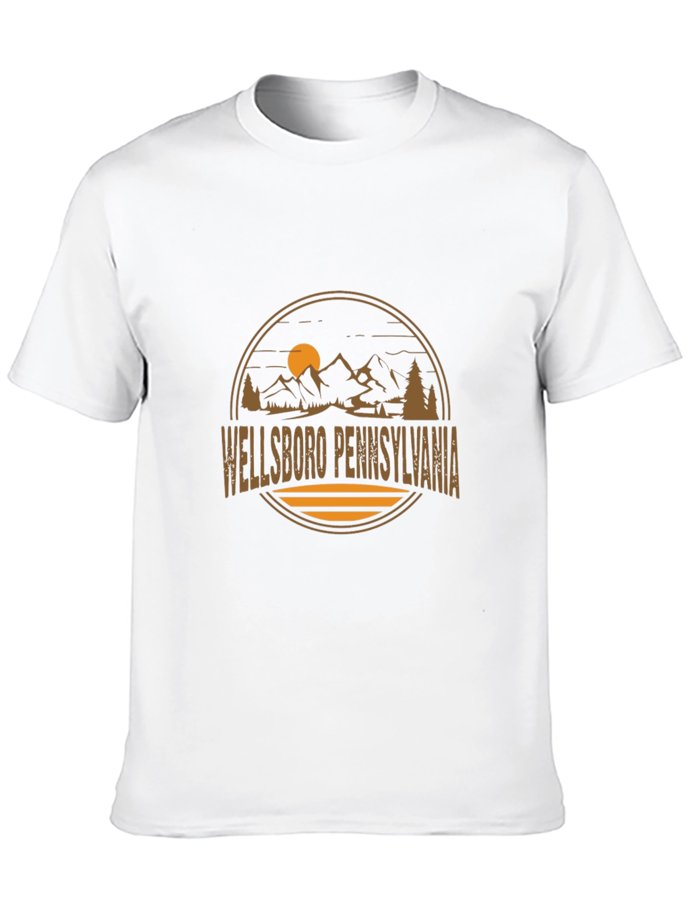 Wellsboro Pennsylvania Graphic Tee - Nature Inspired Design