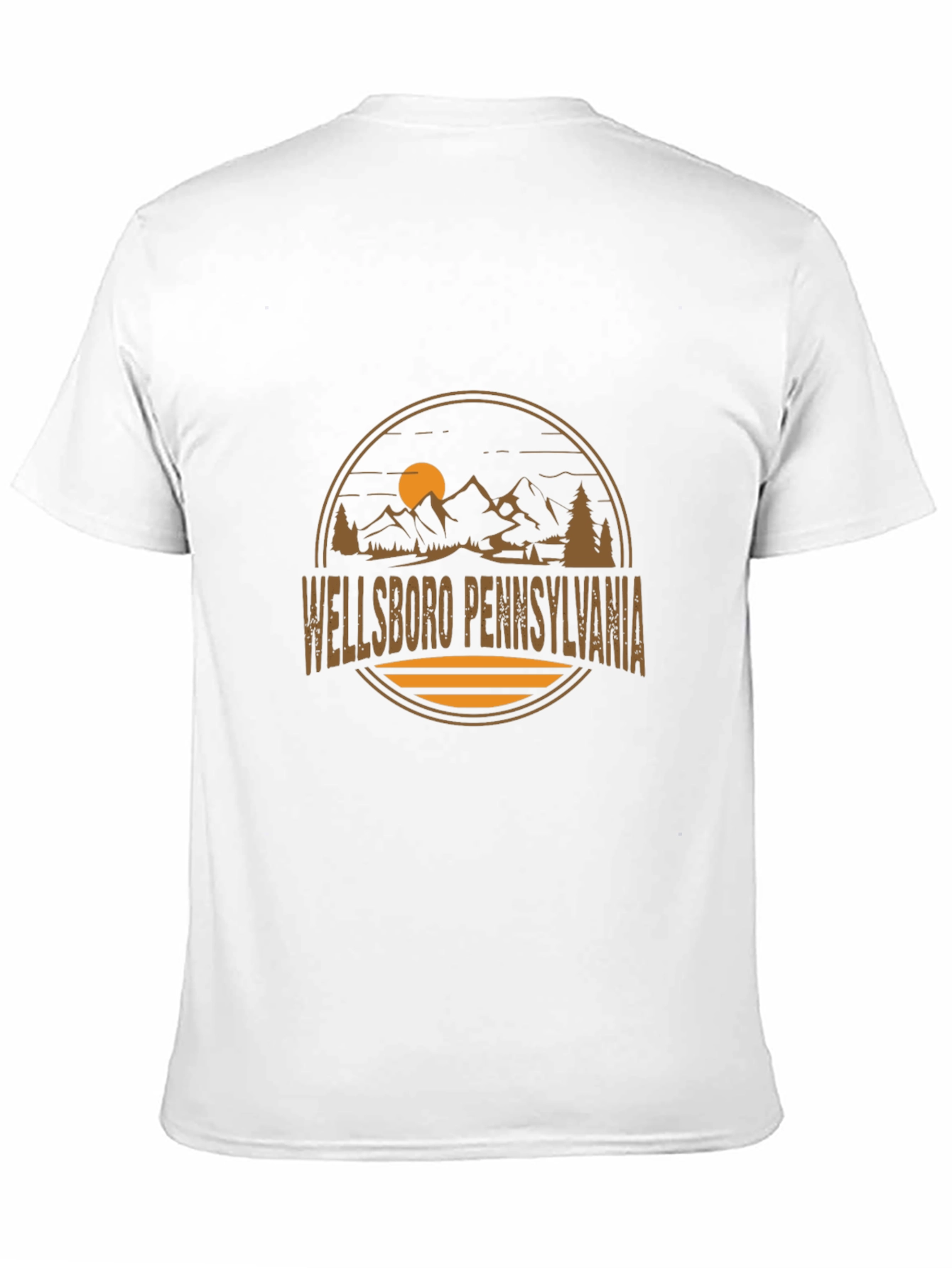 Wellsboro Pennsylvania Graphic Tee - Nature Inspired Design