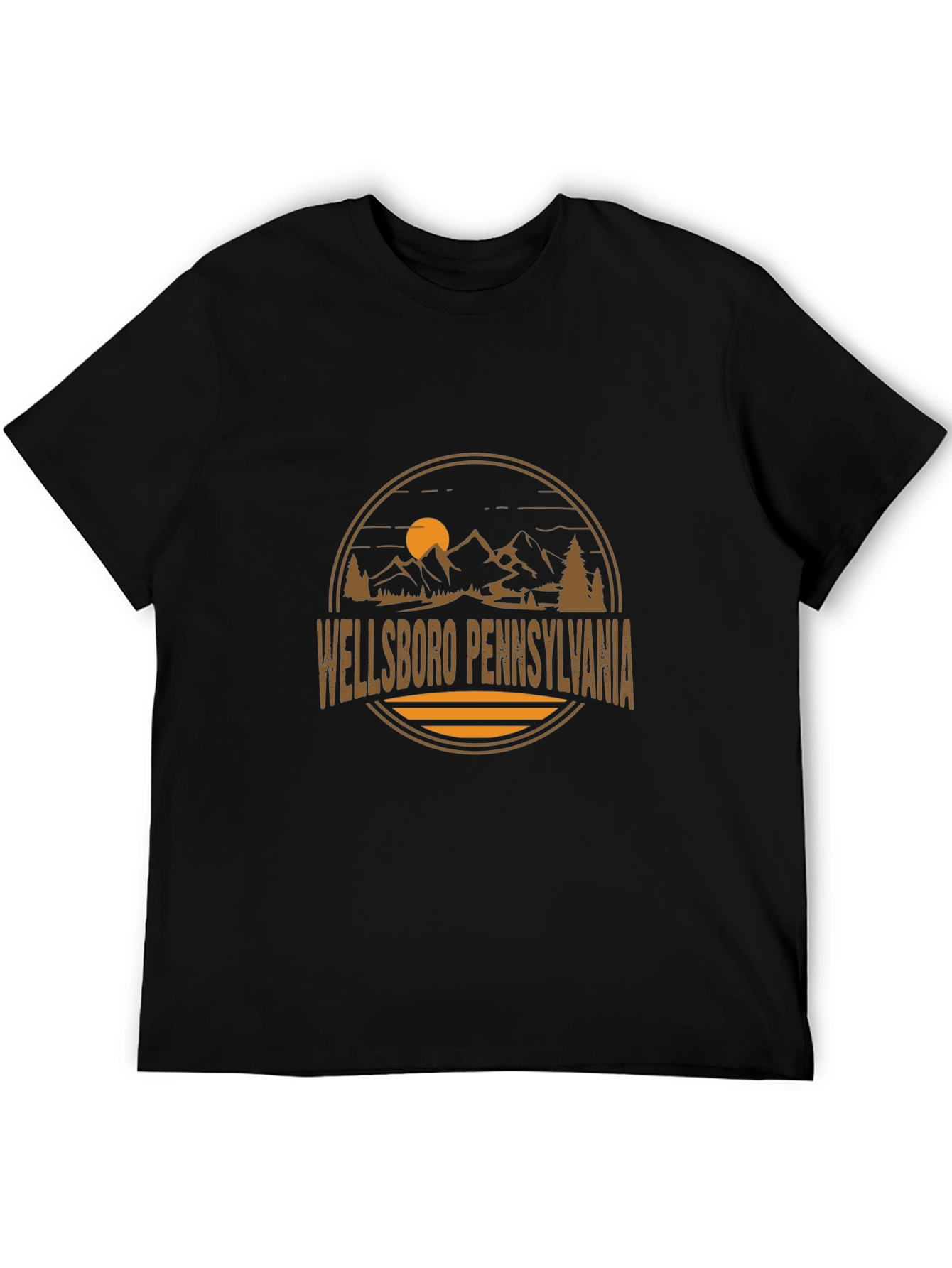 Wellsboro Pennsylvania Graphic Tee - Nature Inspired Design
