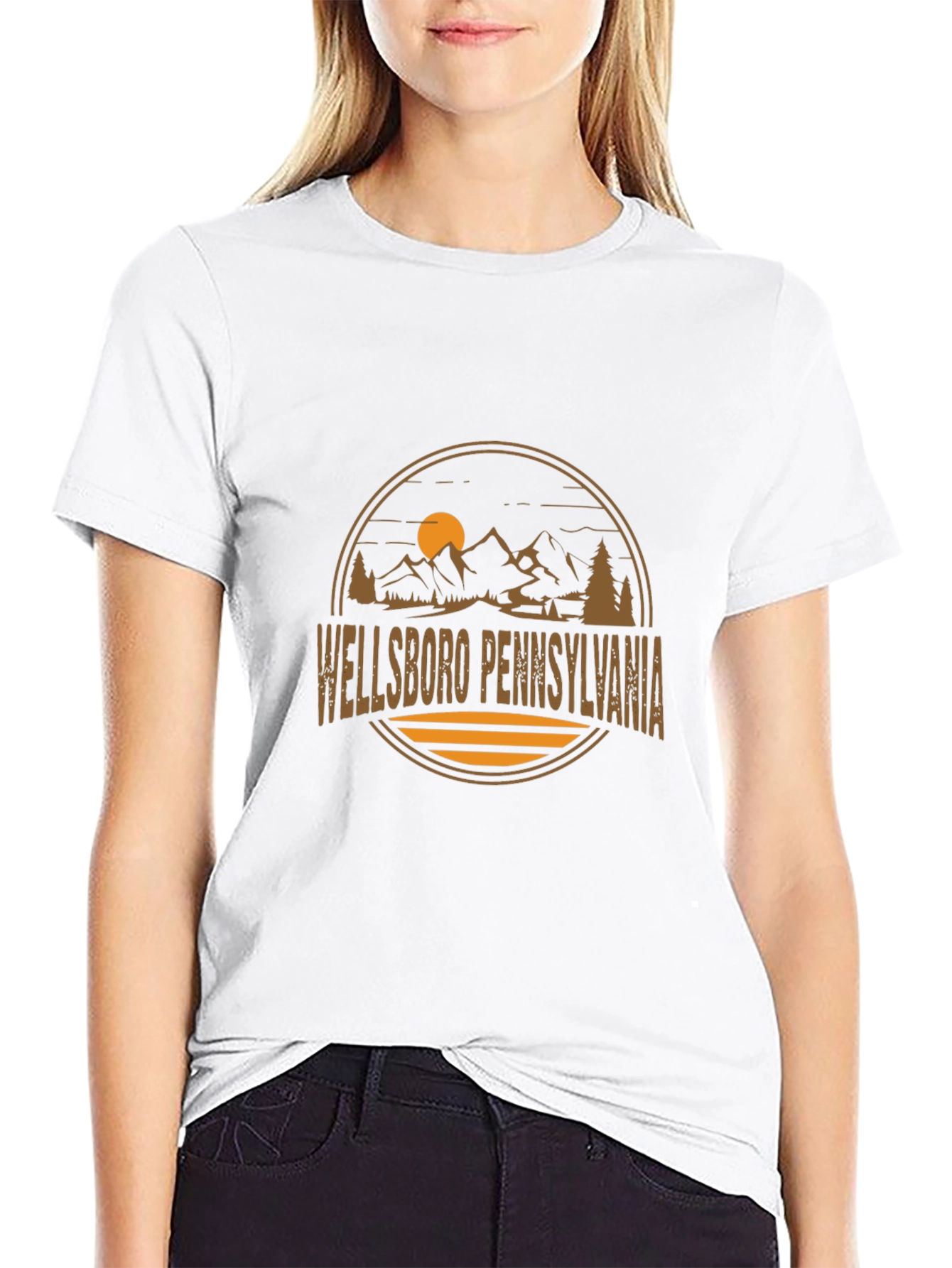 Wellsboro Pennsylvania Graphic Tee - Nature Inspired Design