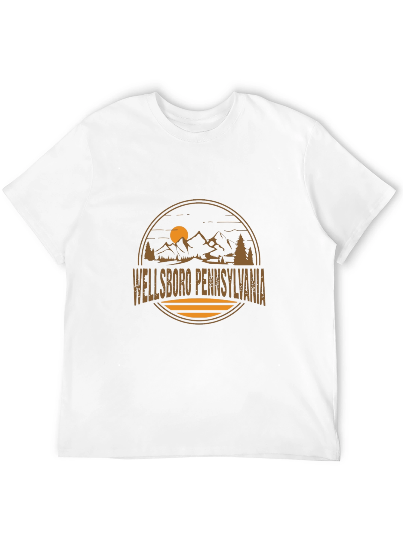 Wellsboro Pennsylvania Graphic Tee - Nature Inspired Design