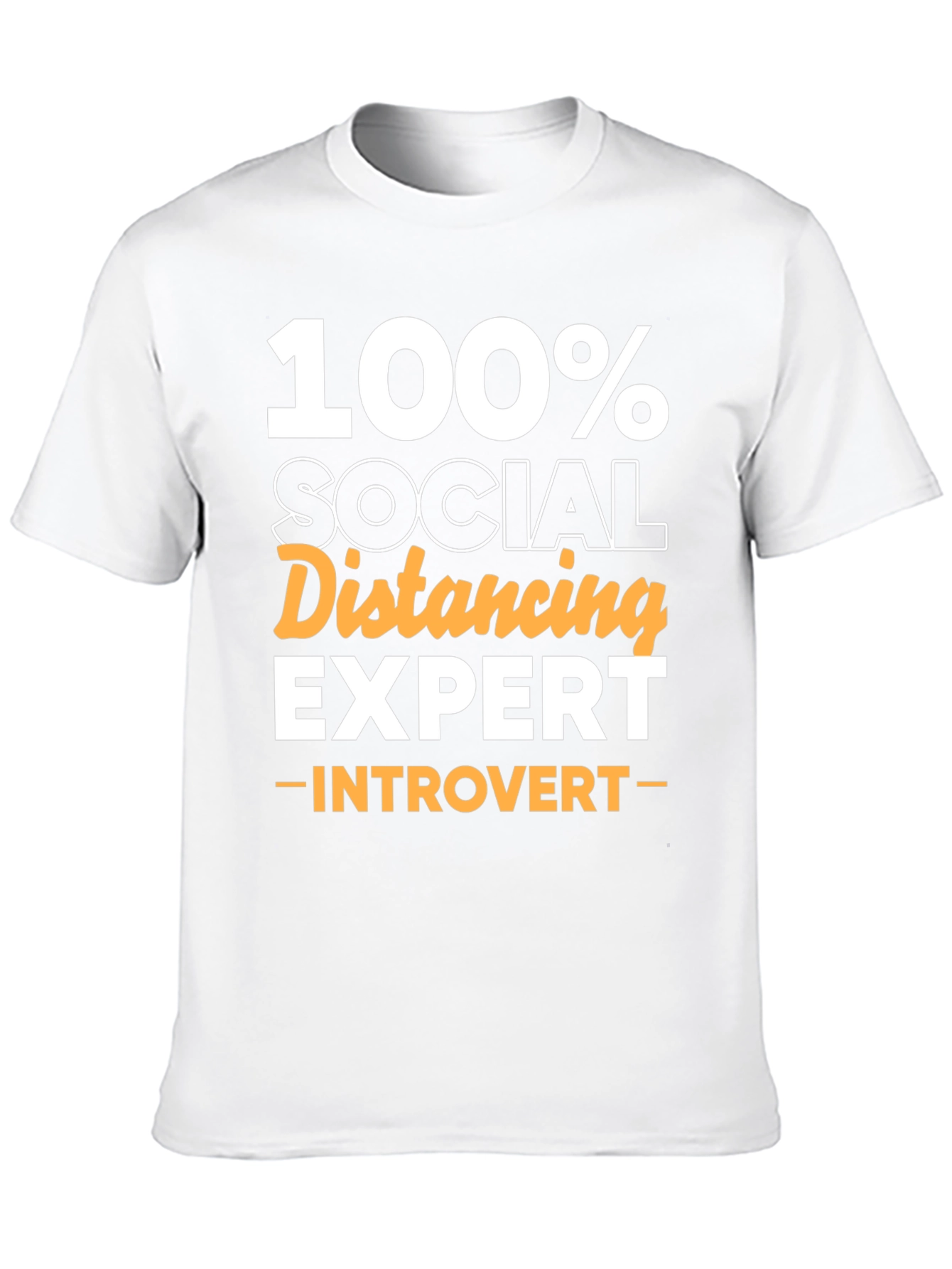 Social Distancing Expert Introvert Tee