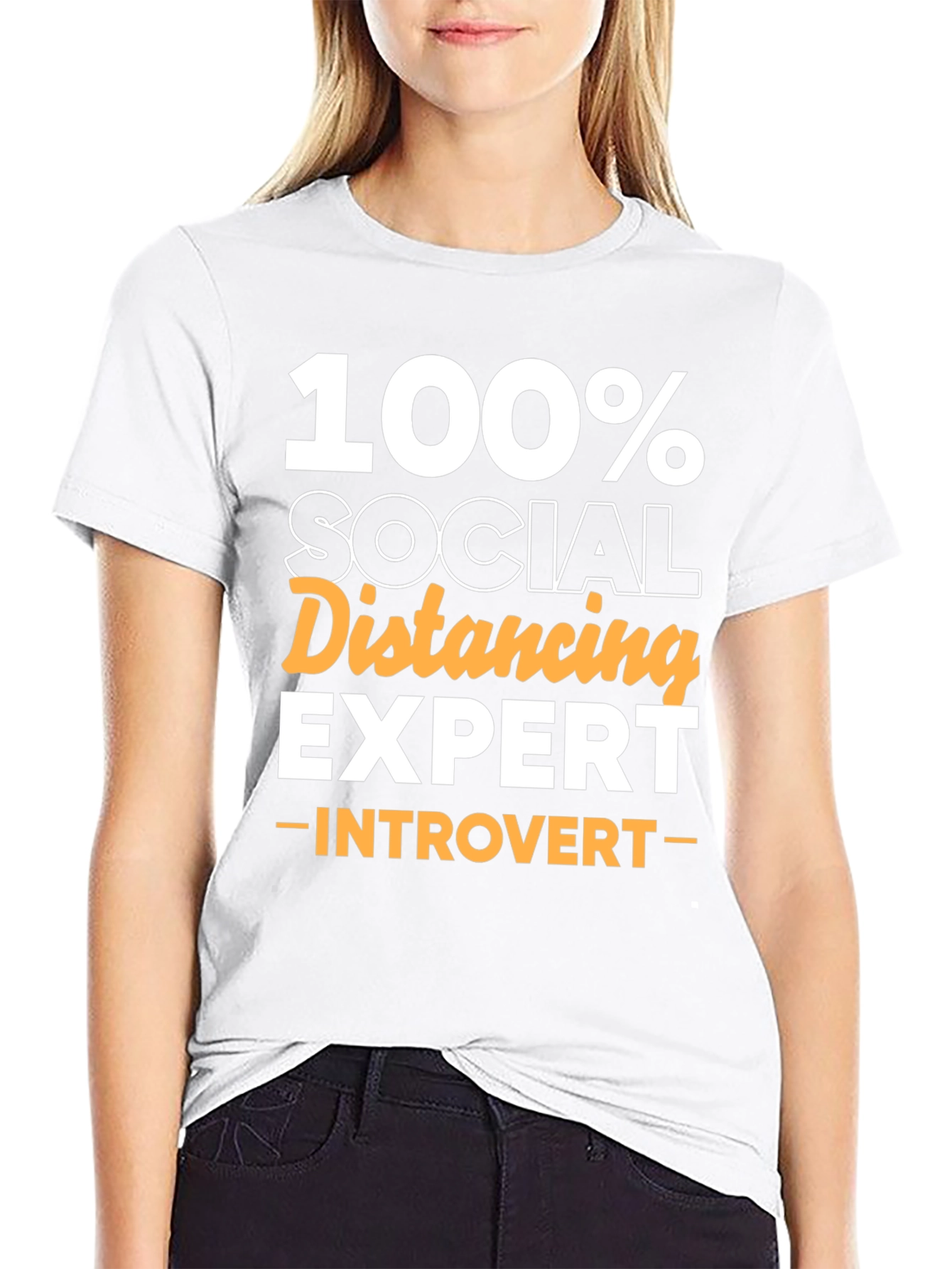 Social Distancing Expert Introvert Tee