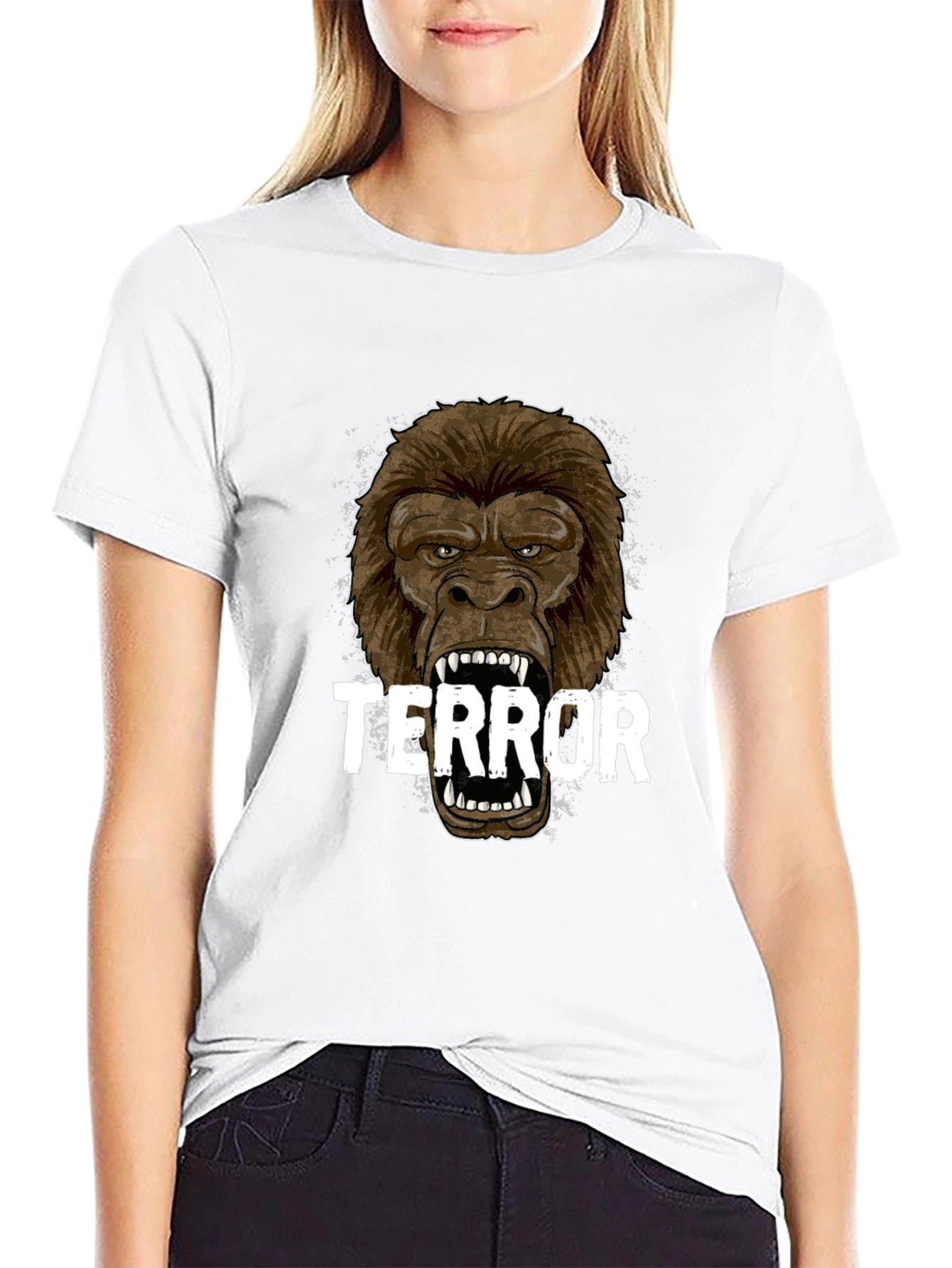 Terror Gorilla T-Shirt - Black