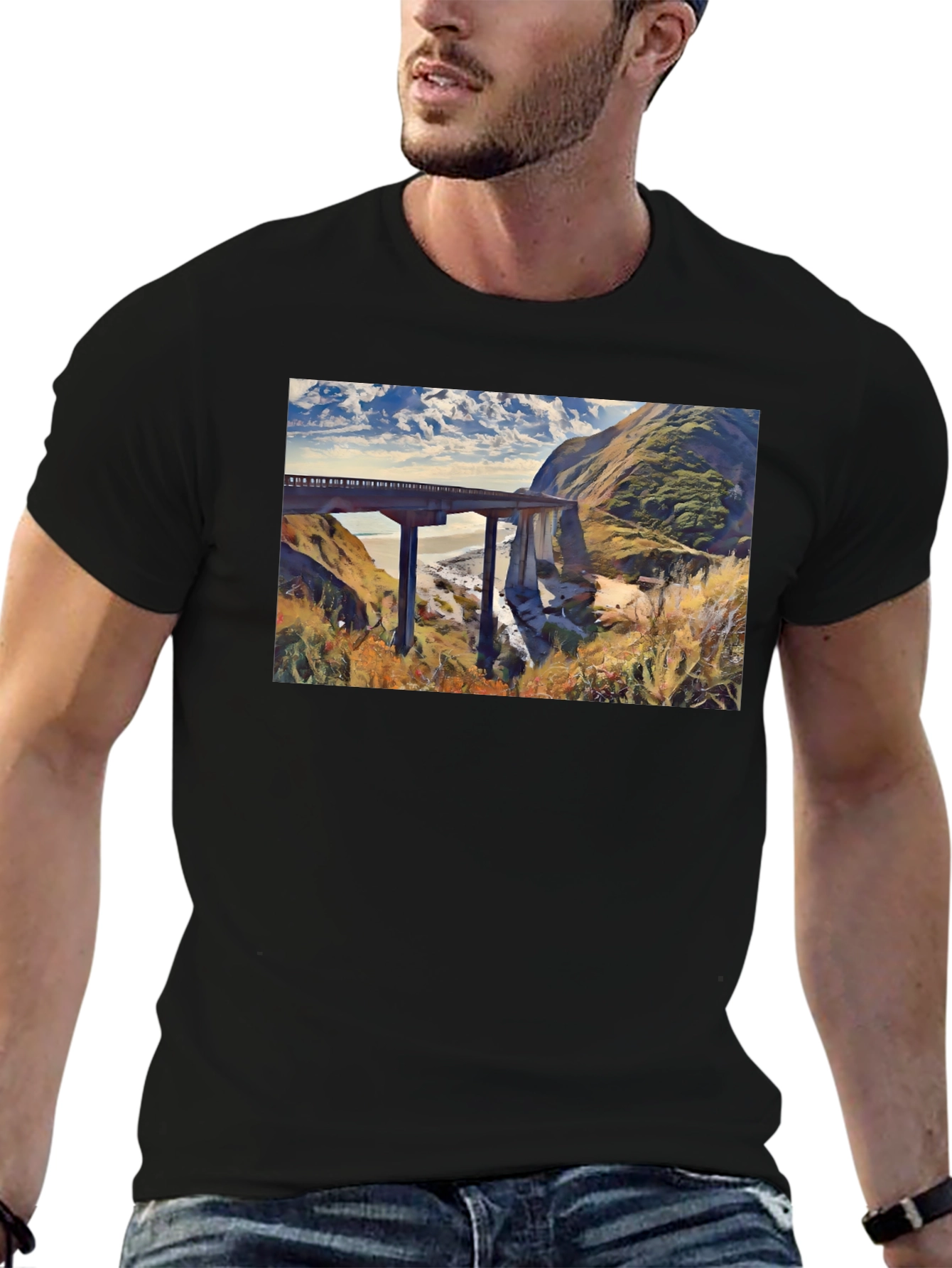 Scenic Bridge Graphic Tee