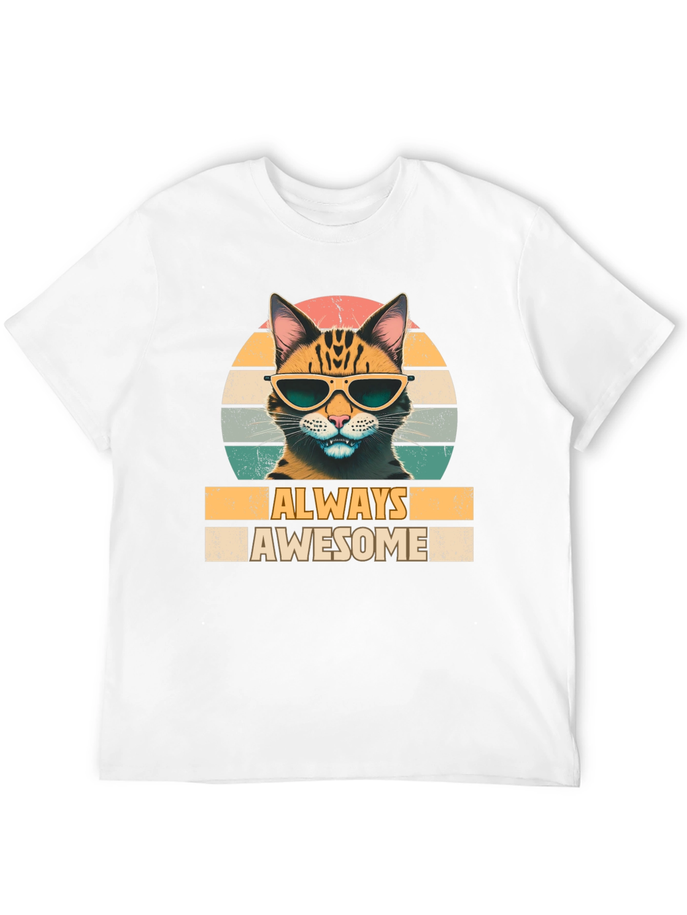 Always Awesome Cat T-Shirt - Unisex Style