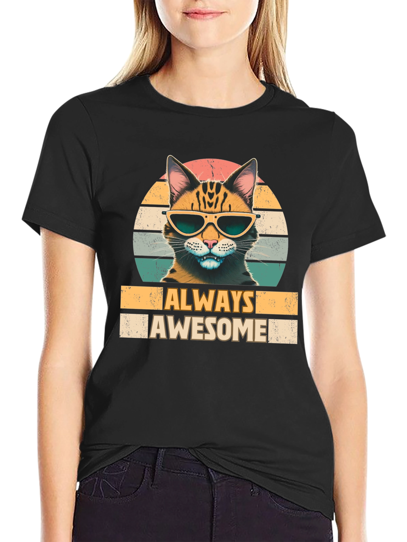 Always Awesome Cat T-Shirt - Unisex Style