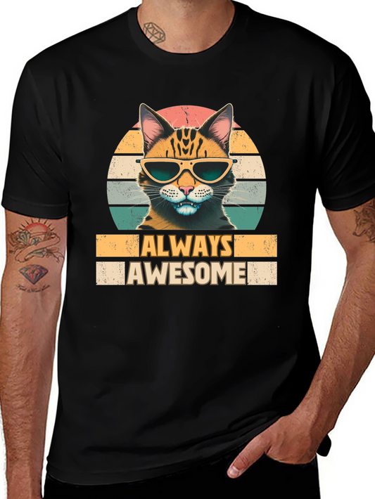 Always Awesome Cat T-Shirt - Unisex Style