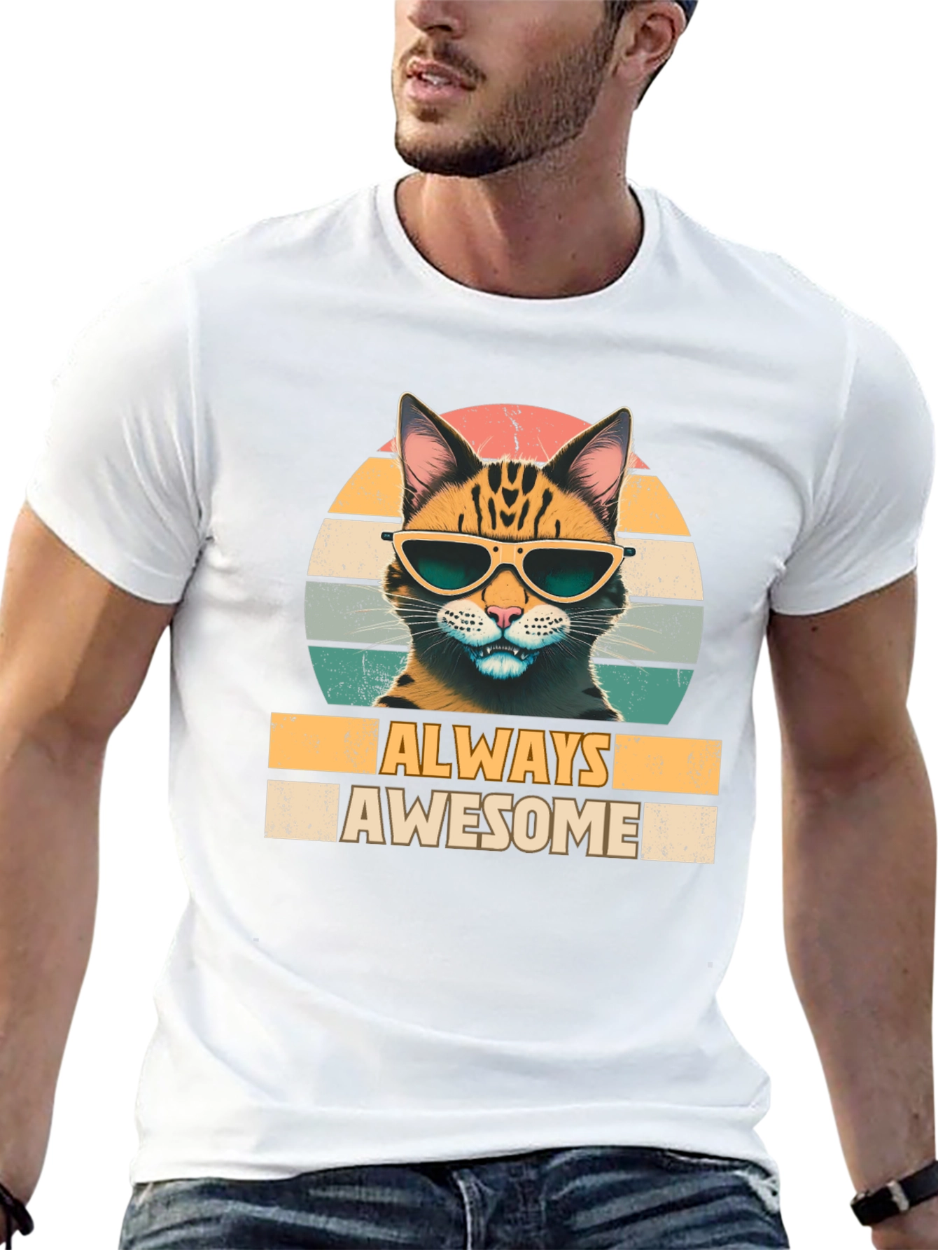 Always Awesome Cat T-Shirt - Unisex Style