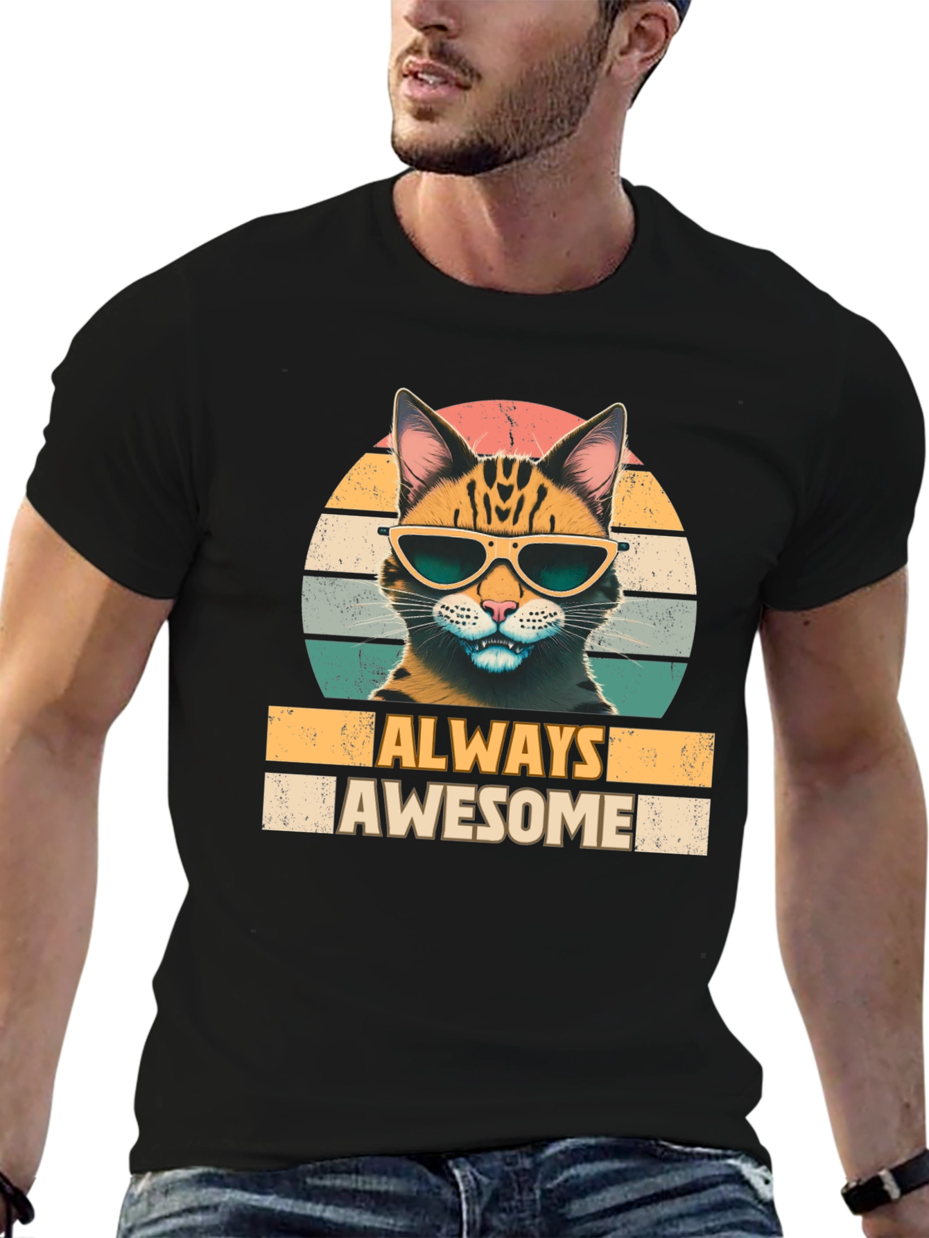 Always Awesome Cat T-Shirt - Unisex Style