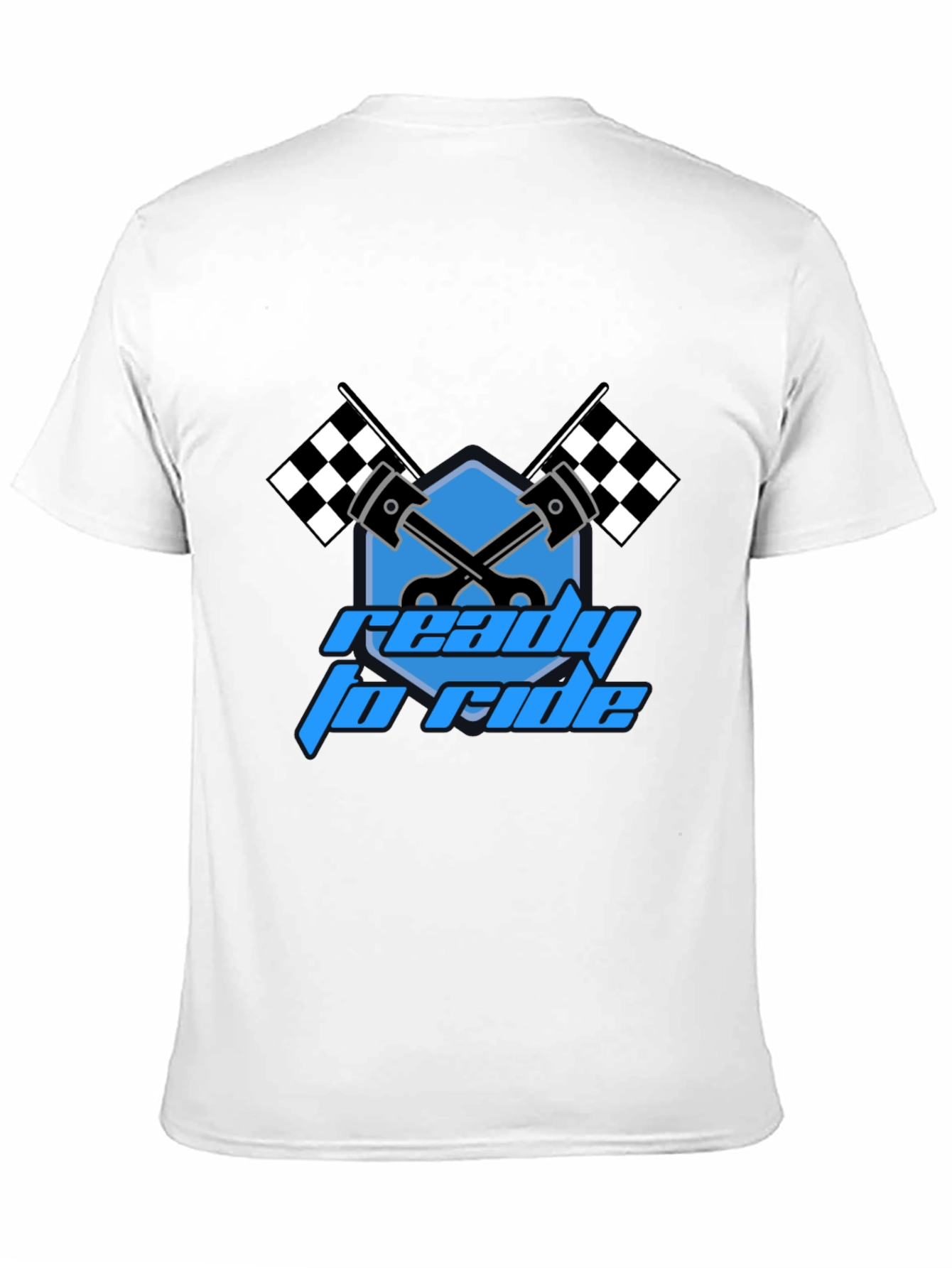 Ready to Ride Graphic T-Shirt - Black