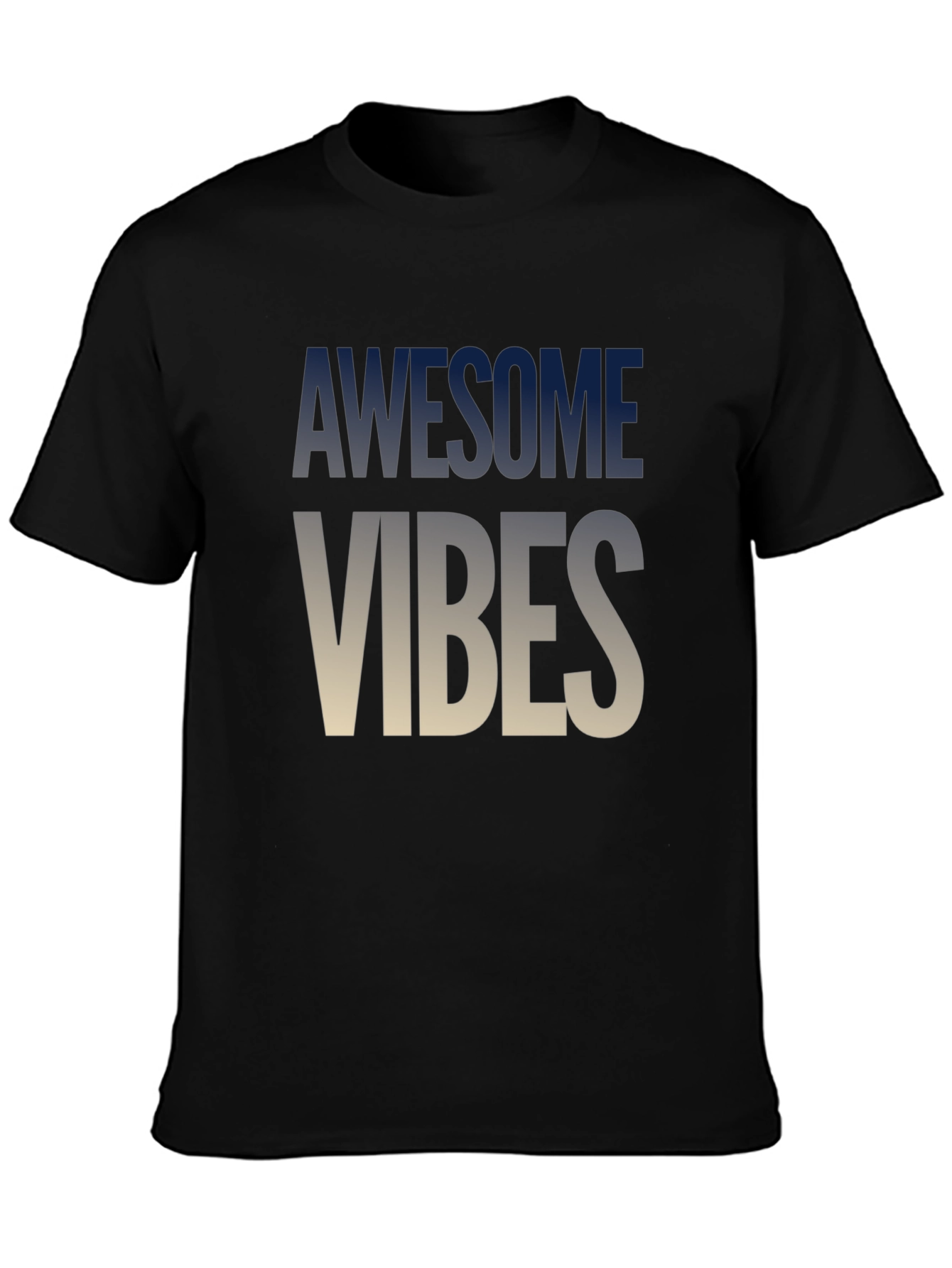 Awesome Vibes Graphic Tee - Cool Casual Style