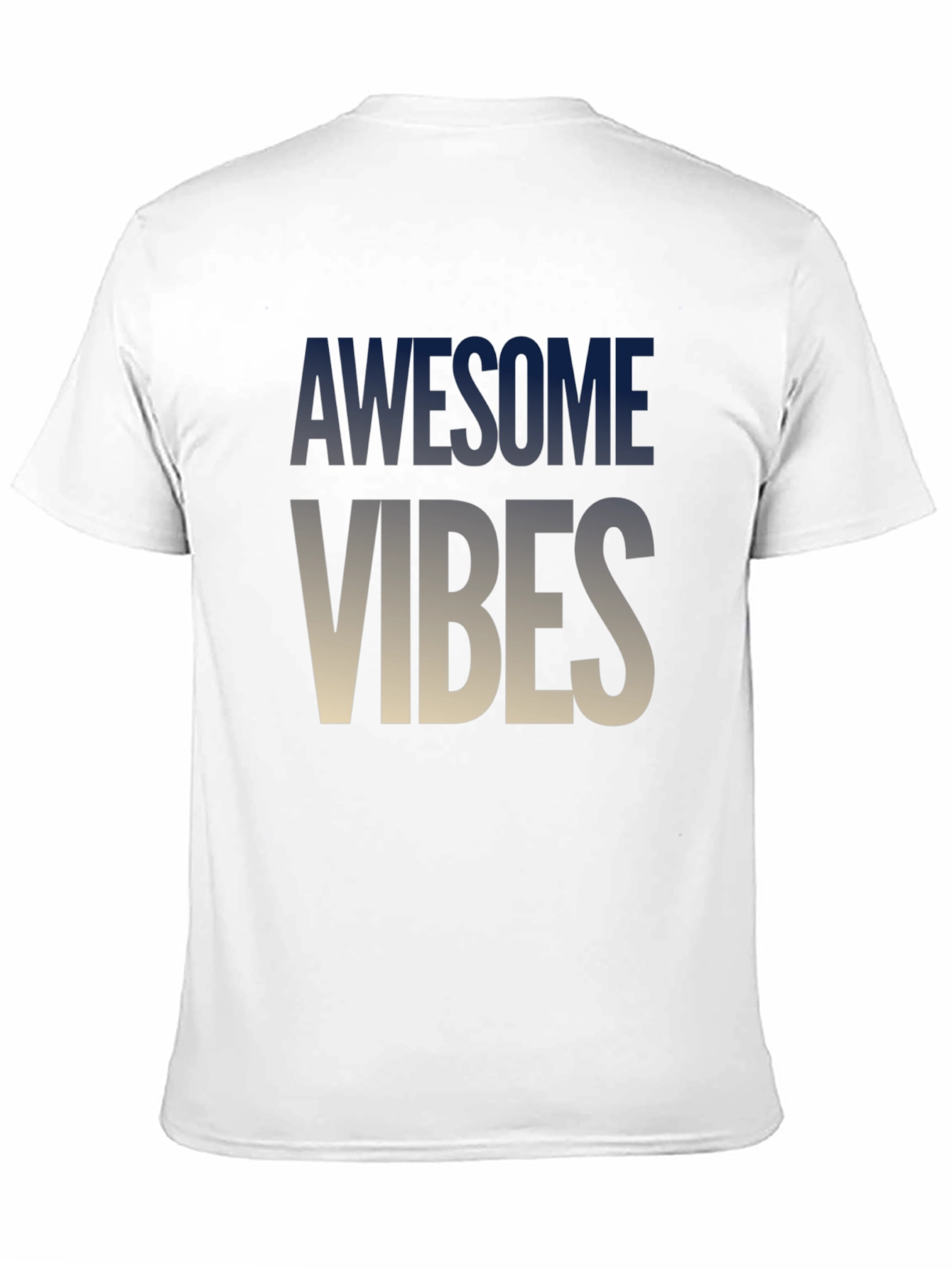 Awesome Vibes Graphic Tee - Cool Casual Style