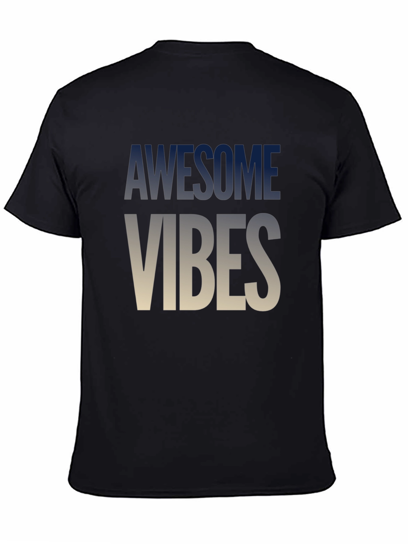 Awesome Vibes Graphic Tee - Cool Casual Style