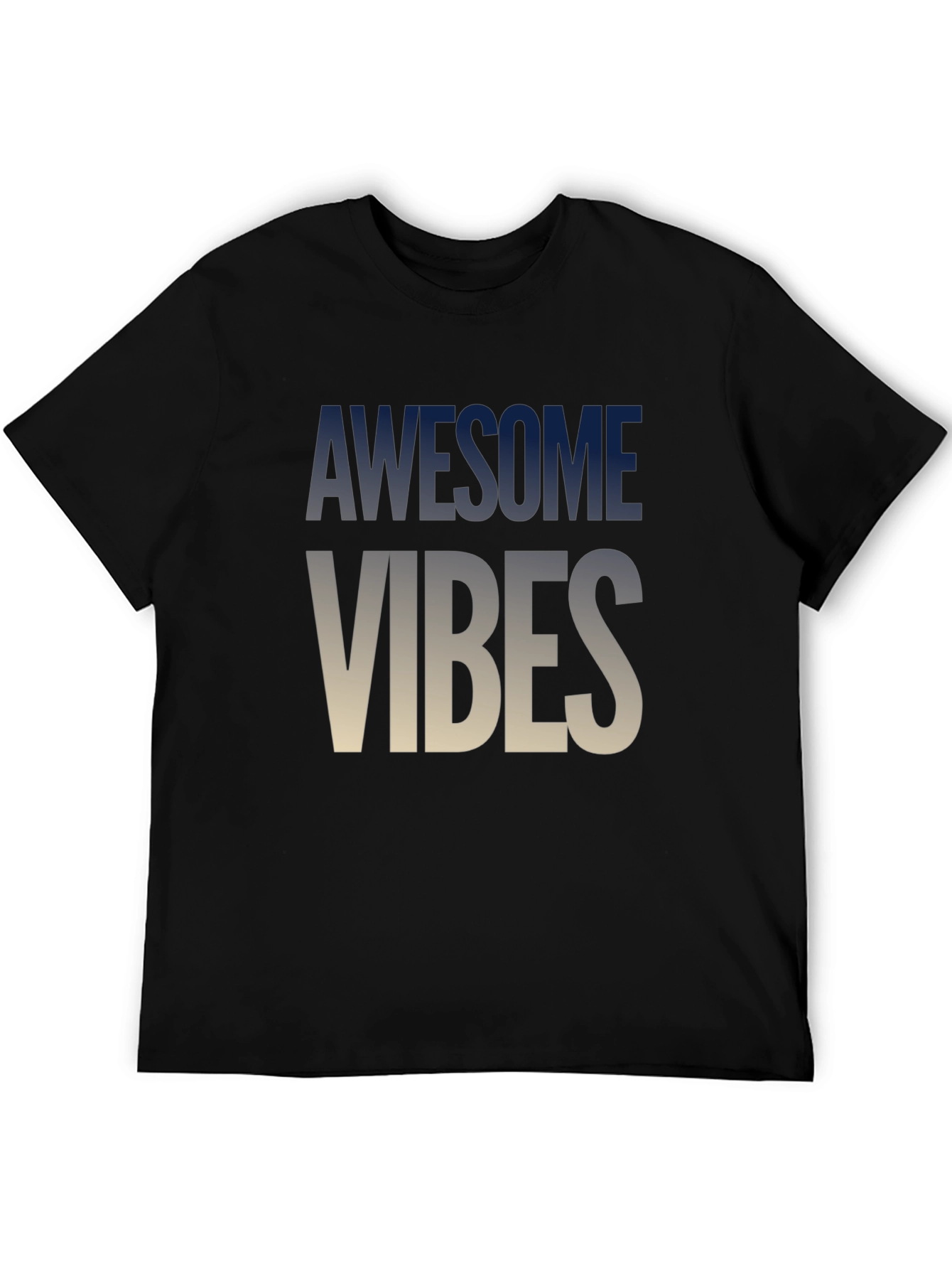 Awesome Vibes Graphic Tee - Cool Casual Style