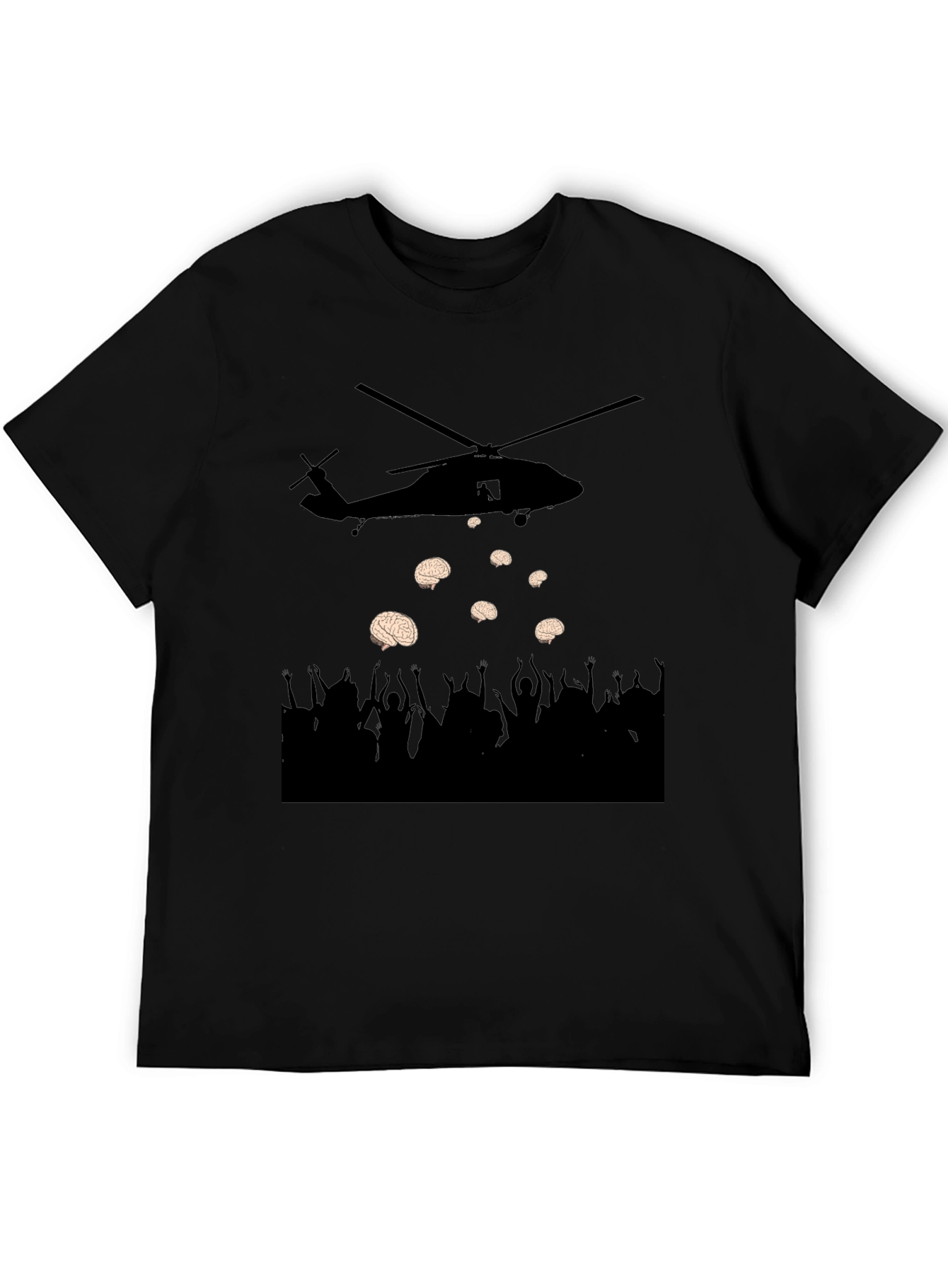 Brain Drop Tee - Thought Provoking Graphic T-Shirt