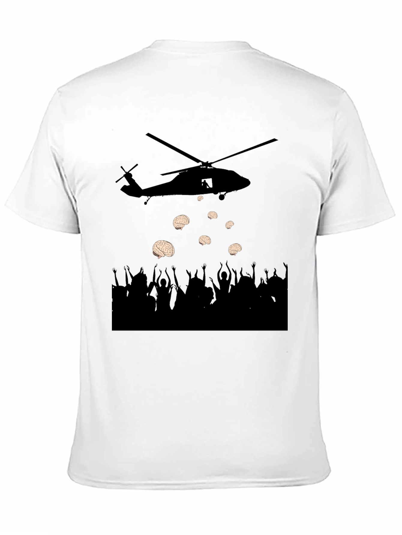 Brain Drop Tee - Thought Provoking Graphic T-Shirt