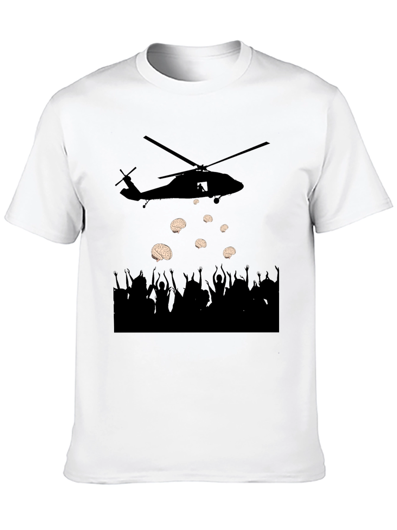 Brain Drop Tee - Thought Provoking Graphic T-Shirt