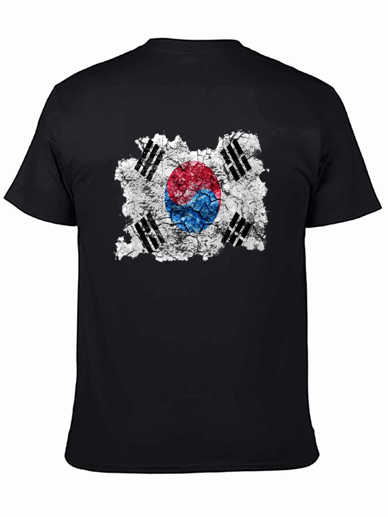 South Korea Flag Graphic T-Shirt