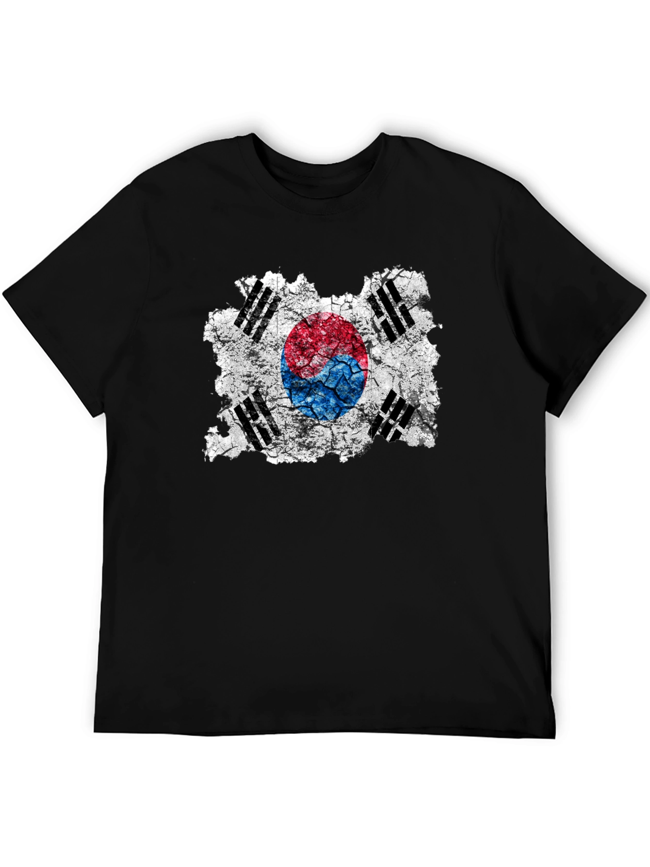 South Korea Flag Graphic T-Shirt