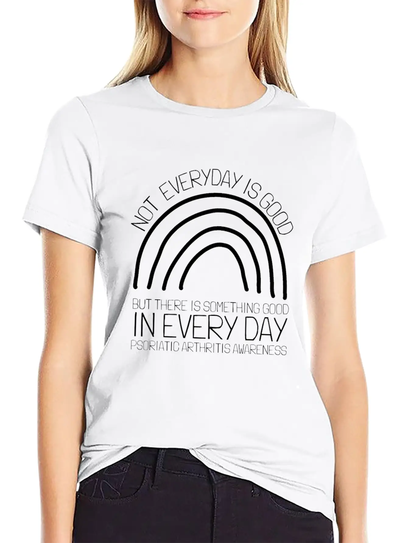 Psoriatic Arthritis Warrior & Chronic PSA Lightweight Cotton T-Shirt – Daily Comfort Graphic Shirt