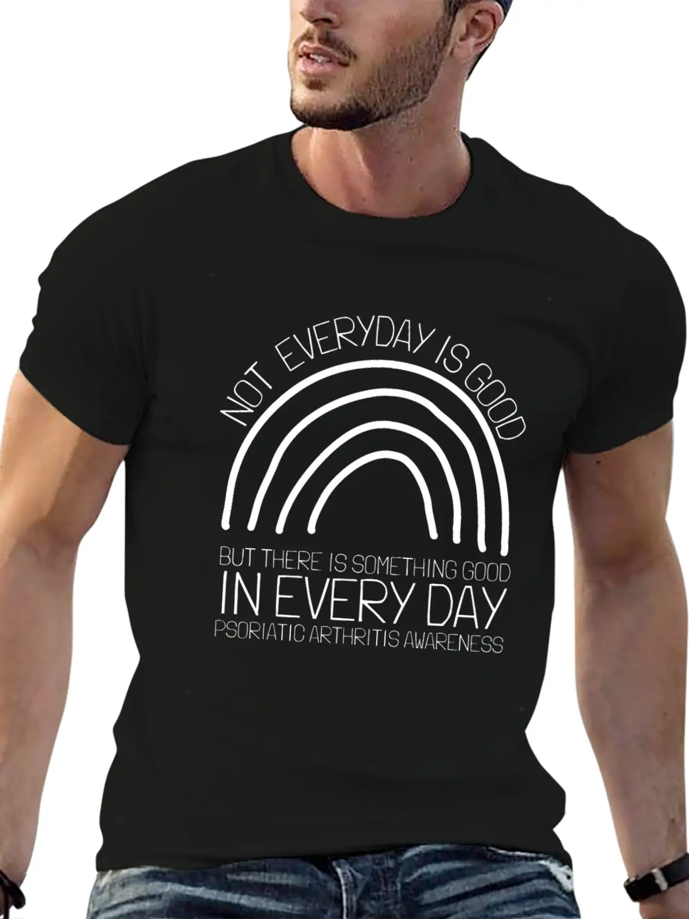 Psoriatic Arthritis Warrior & Chronic PSA Lightweight Cotton T-Shirt – Daily Comfort Graphic Shirt