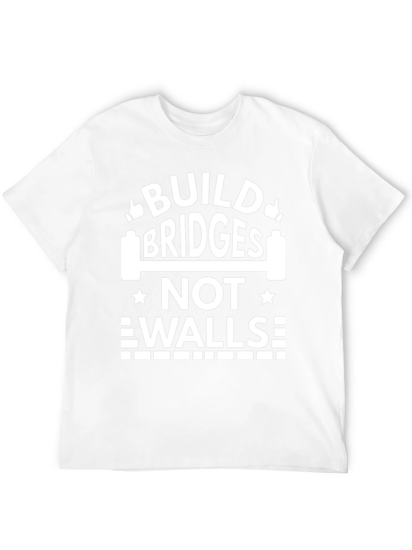 Build Bridges Not Walls Graphic Tee