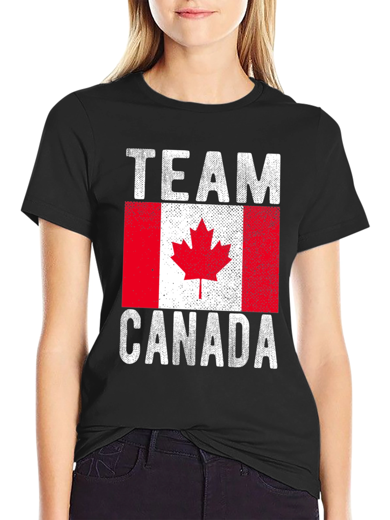 Team Canada Flag Graphic T-Shirt