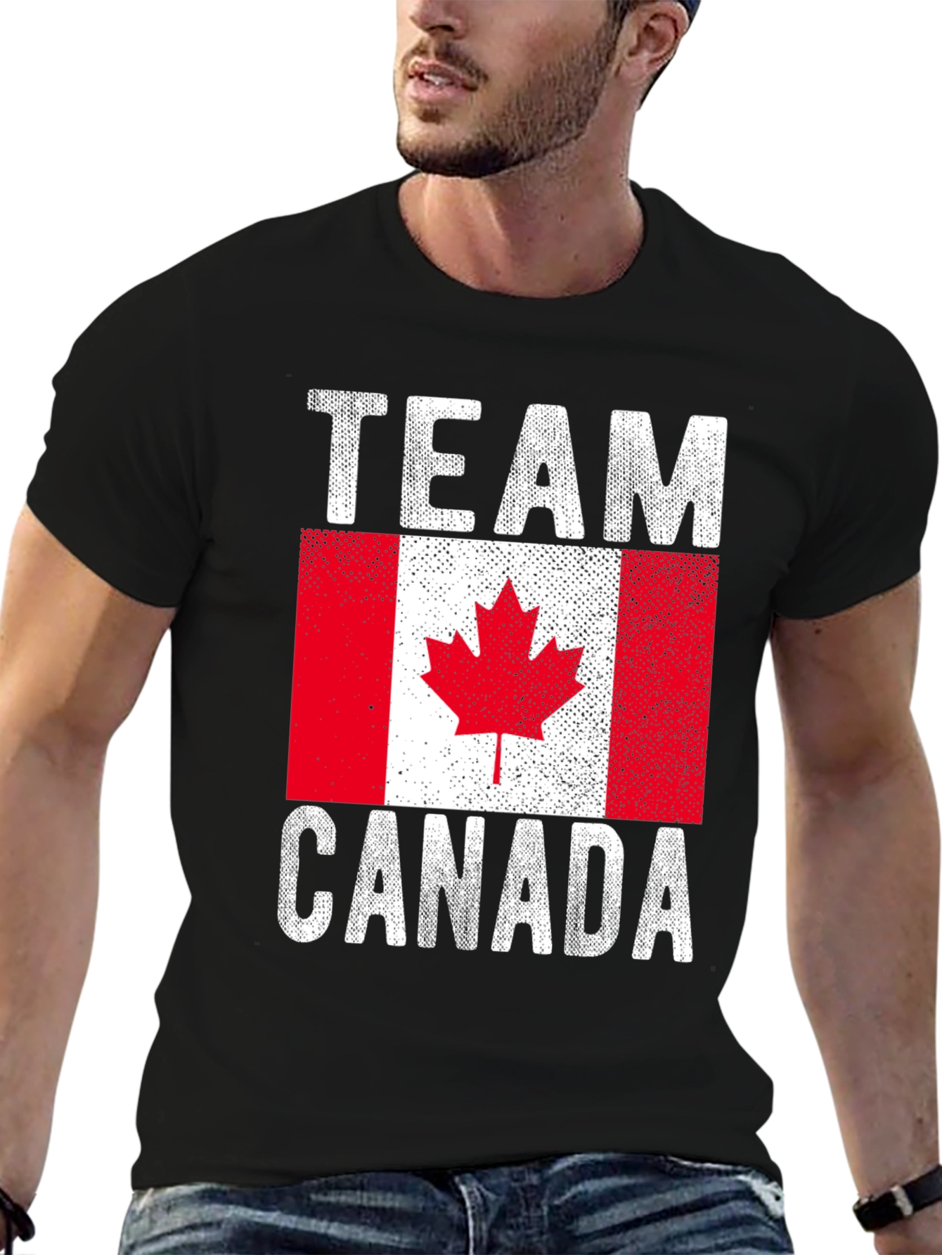 Team Canada Flag Graphic T-Shirt